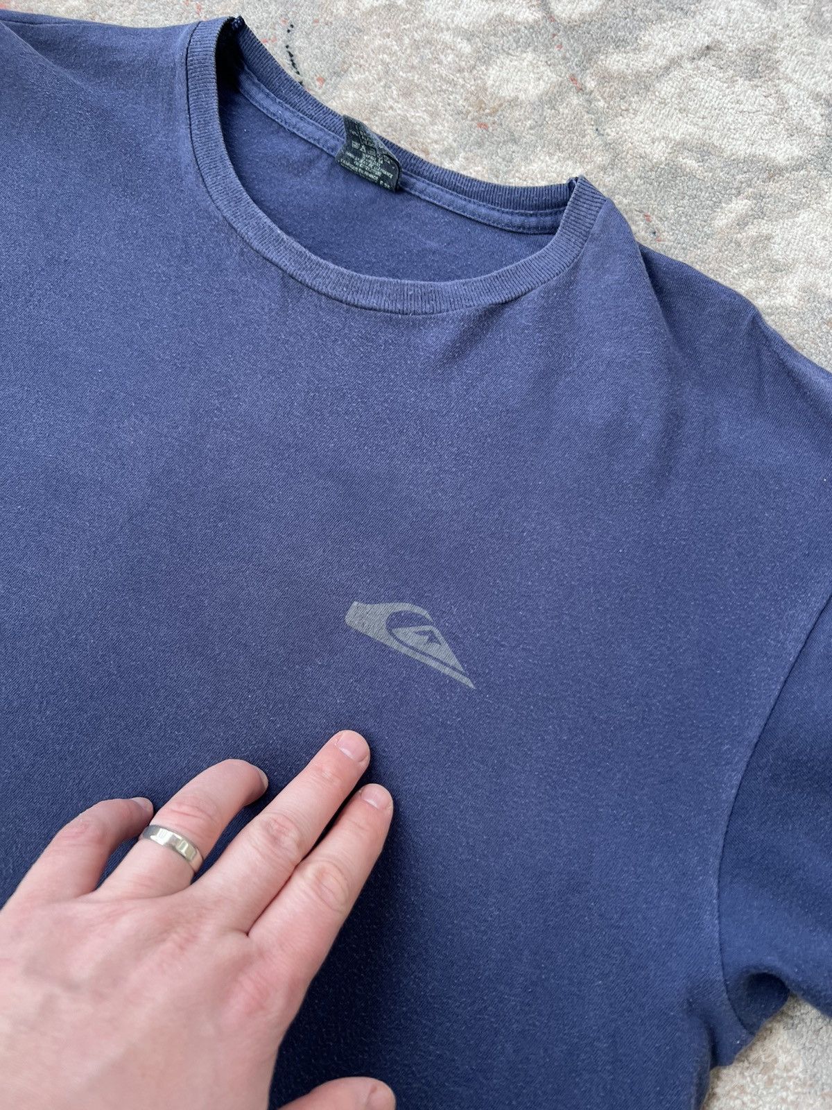 Quiksilver × Vintage Vintage Quiksilver Made In France Tee Size US L / EU 52-54 / 3 - 4 Thumbnail