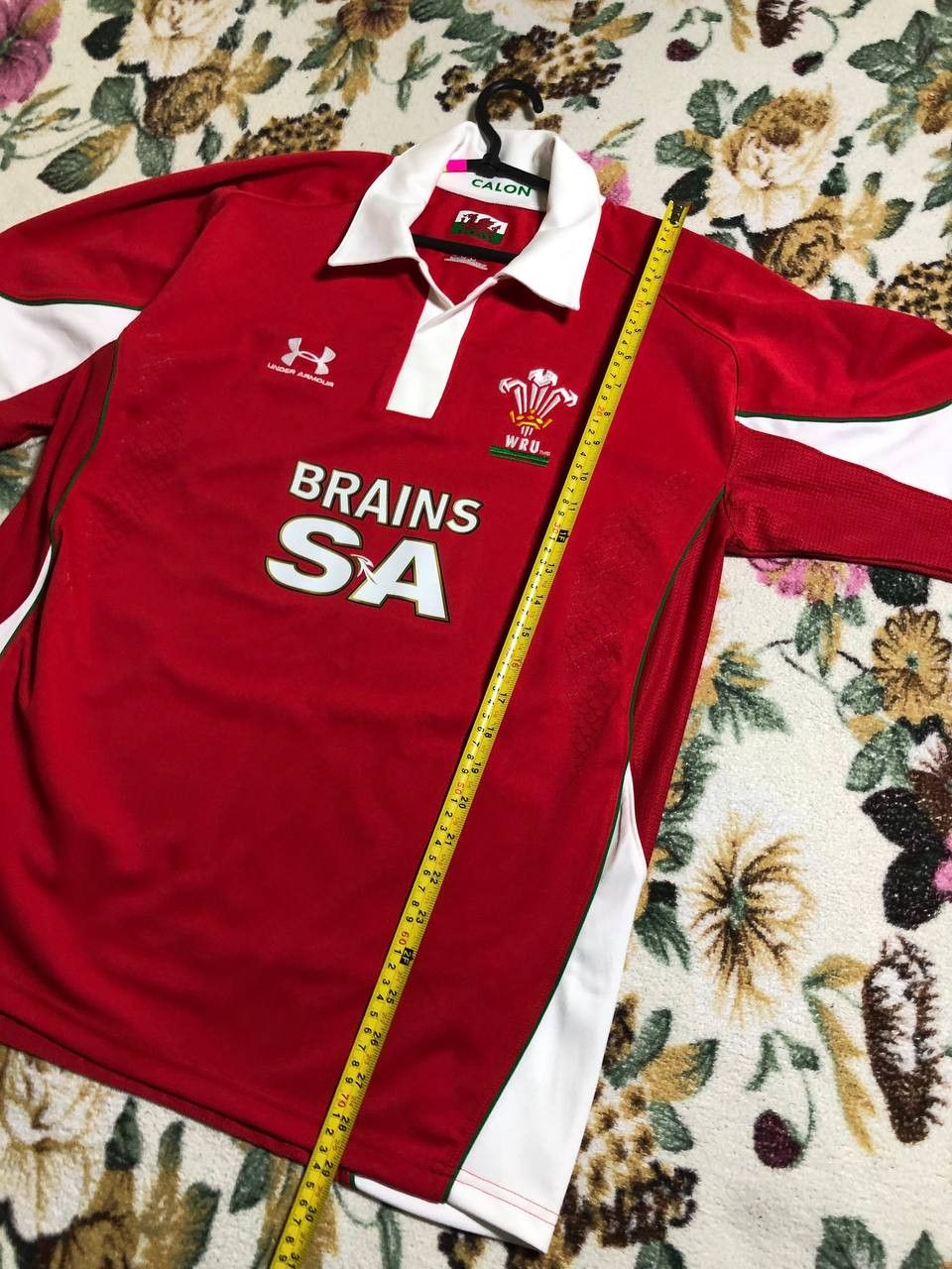 Under Armour Wales National Rugby Team WRU Under Armour Shirt Size US L / EU 52-54 / 3 - 5 Thumbnail