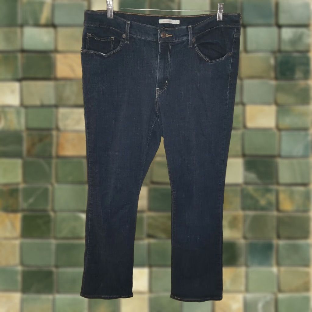 Levi's Levis Womens Classic Bootcut Blue Jeans Size 16 Size 38" / US 16 / IT 52 - 1 Thumbnail