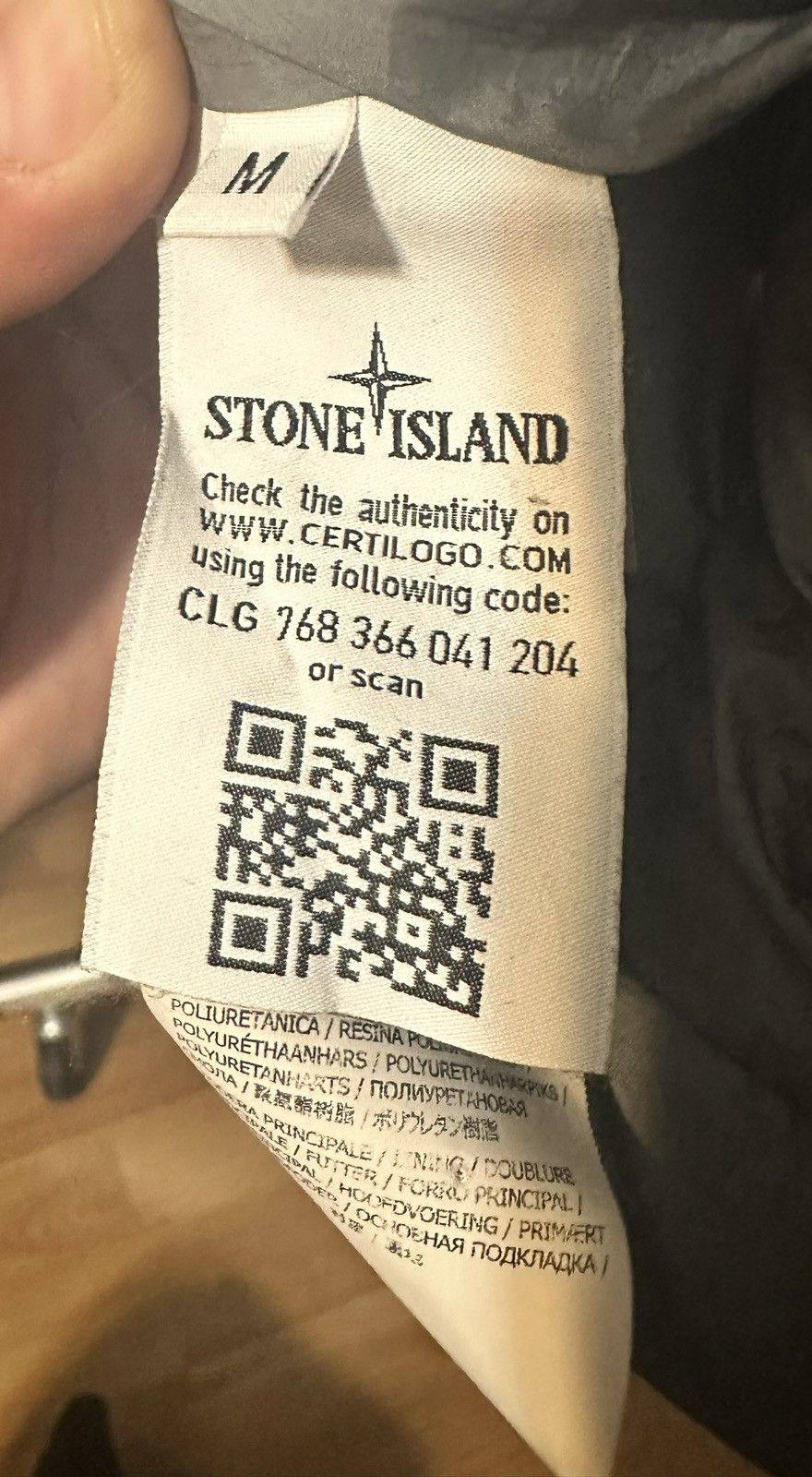 Stone Island Stone Island down jacket GARMENT DYED CRINKLE REPS NY DOWN Size US M / EU 48-50 / 2 - 9 Thumbnail
