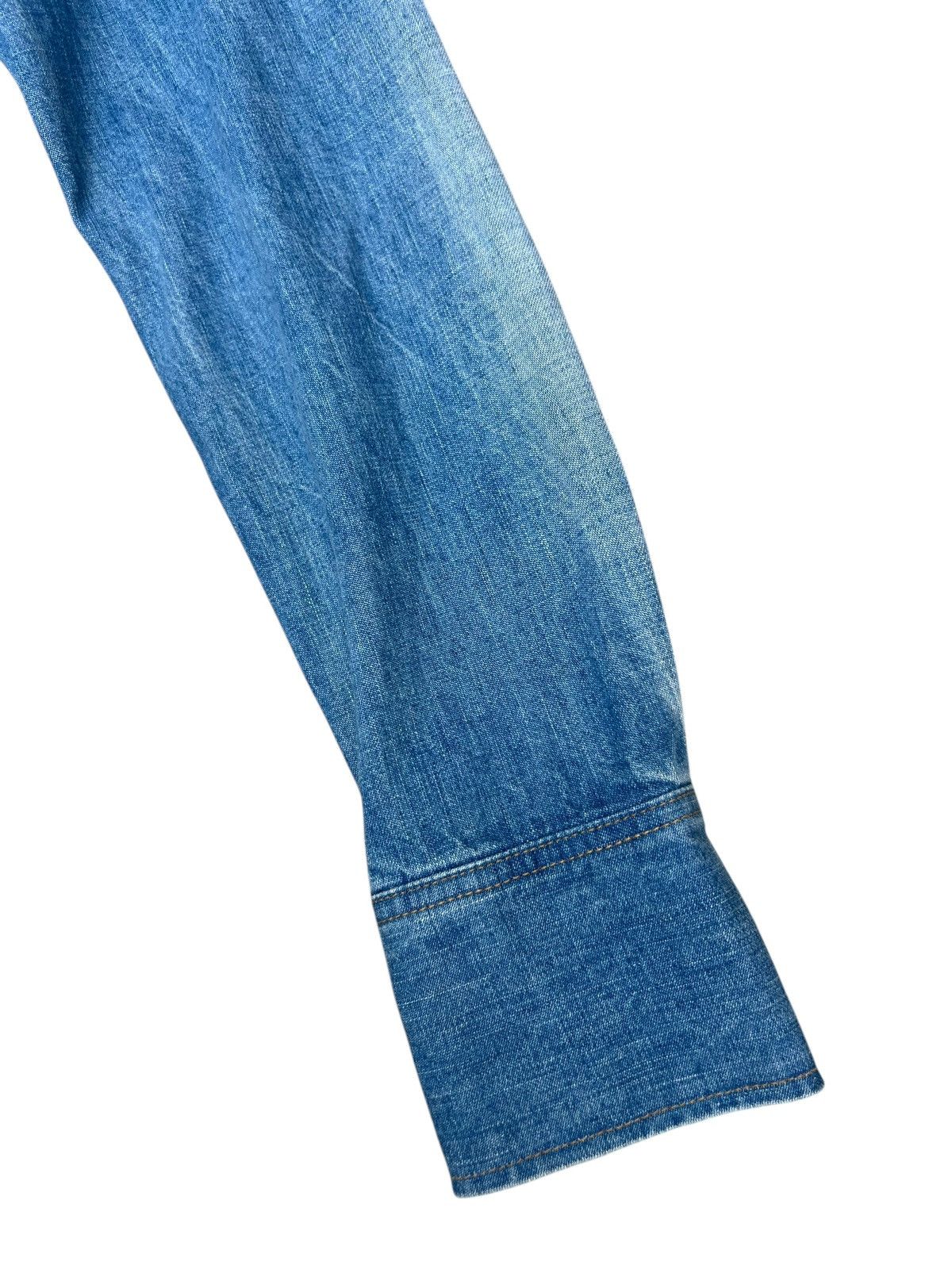 Doublet Doublet Japan Fade Denim Western Shirt Size US S / EU 44-46 / 1 - 11 Thumbnail