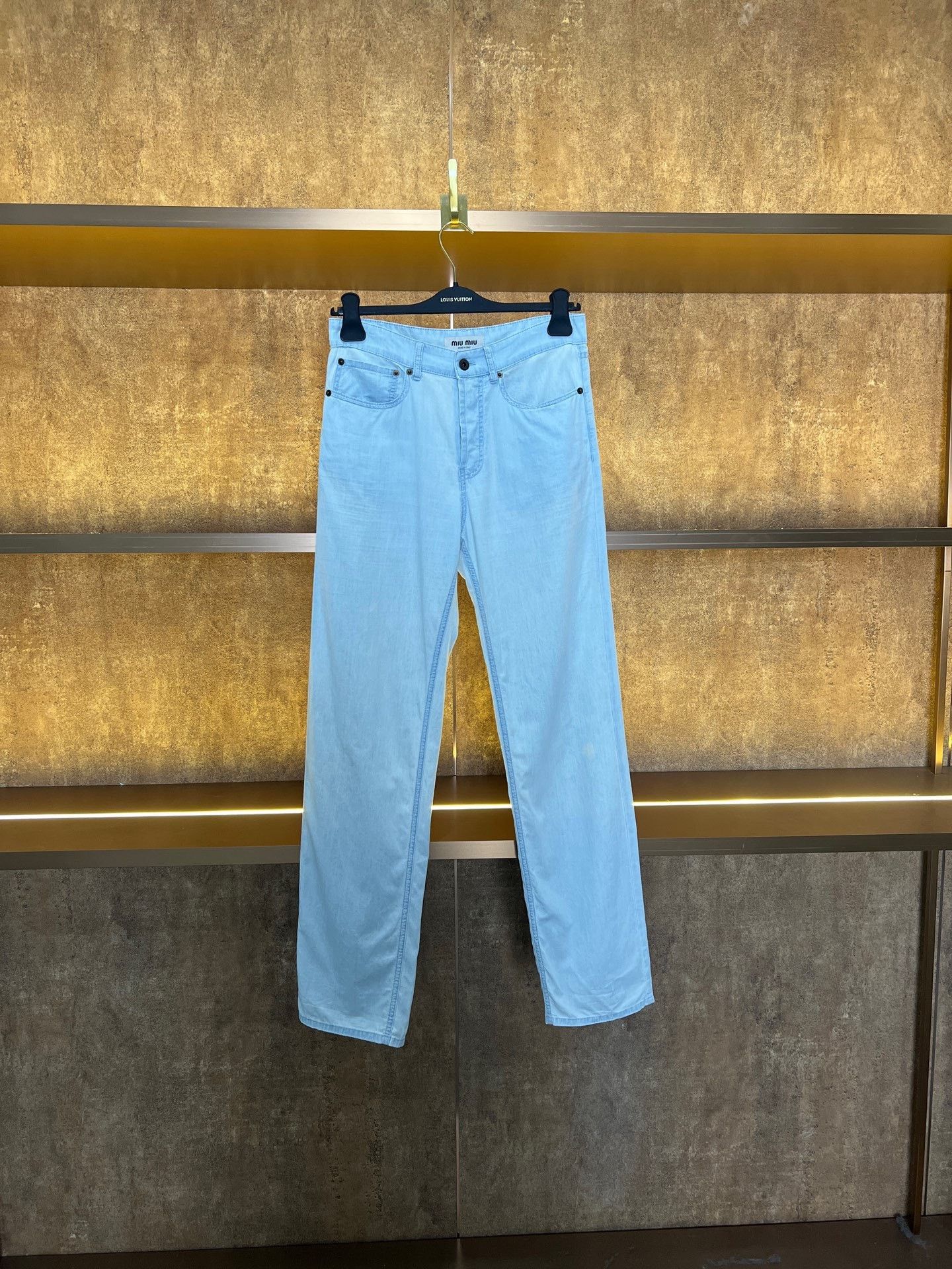Miu Miu Miu Miu Denim Jeans 30 Women Size 30" / US 8 / IT 44 - 1 Thumbnail