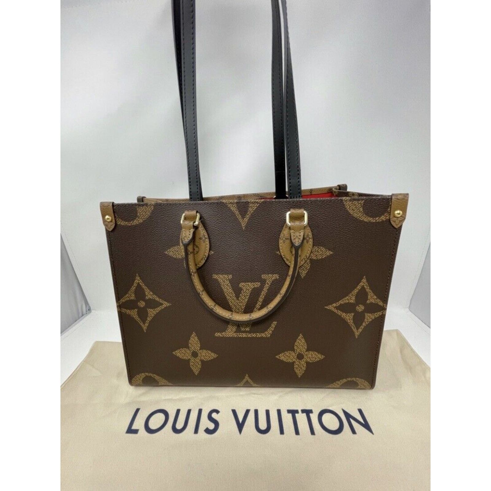 Louis Vuitton Louis Vuitton ONTHEGO MM Monogram Reverse Bag Size ONE SIZE - 6 Thumbnail