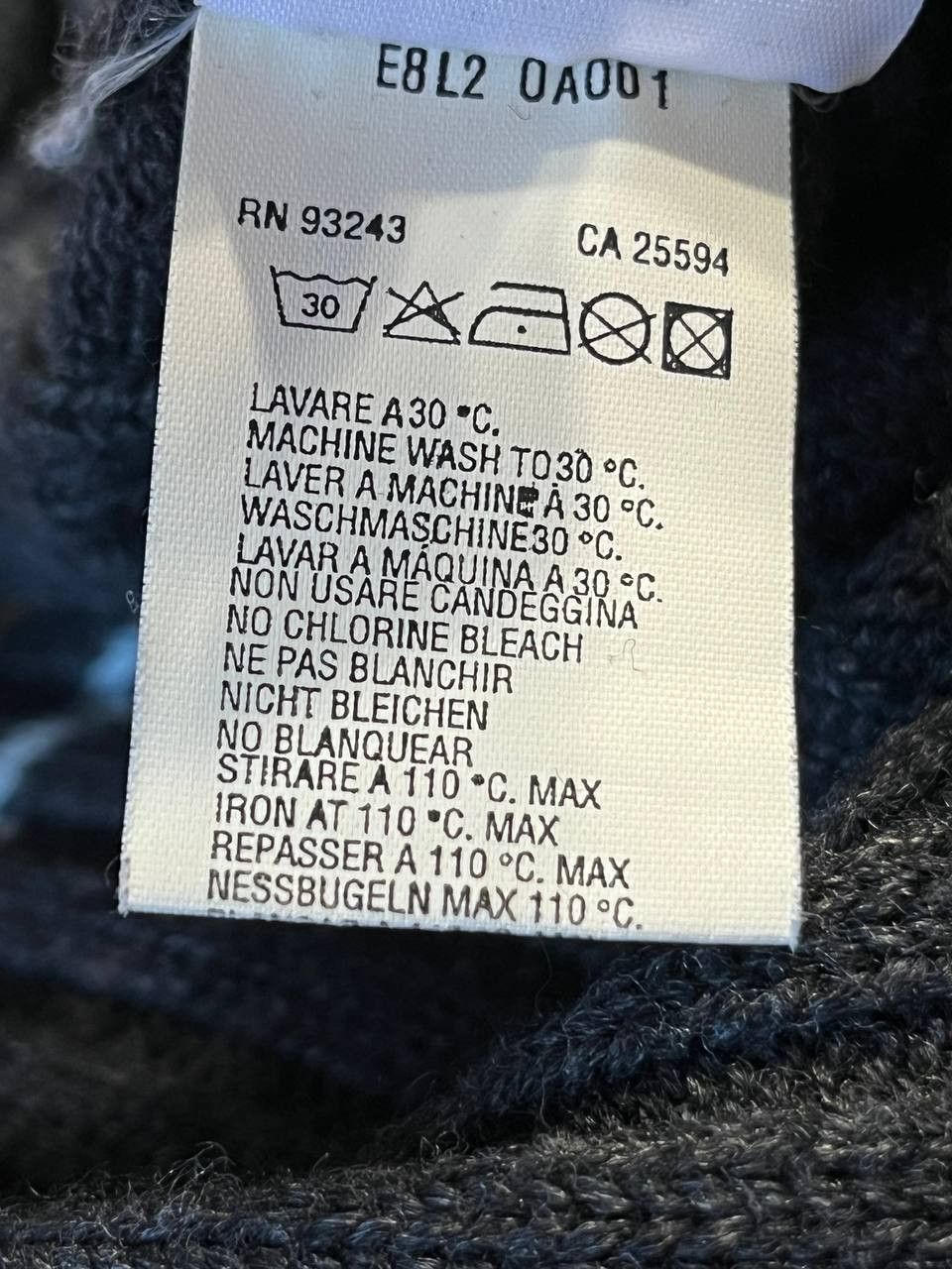 Diesel Vintage Diesel knit wool mens sweater in dark gray y2k Size US M / EU 48-50 / 2 - 9 Thumbnail