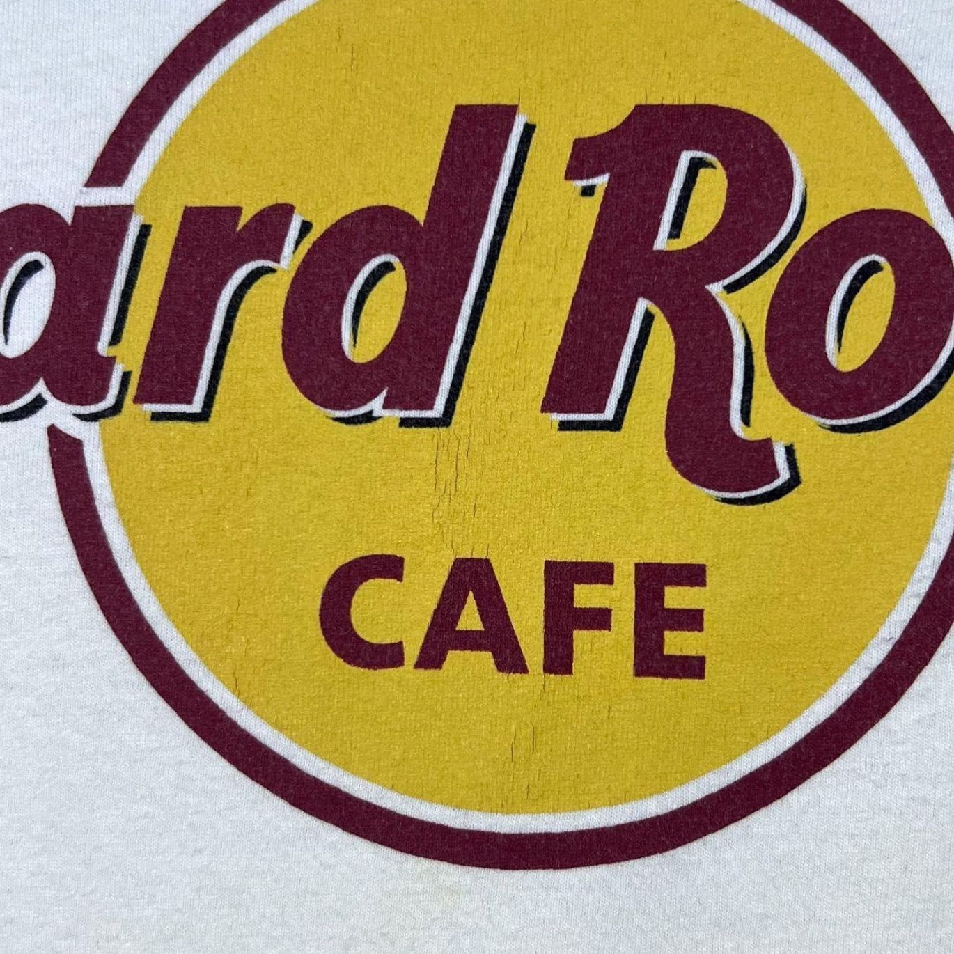 Hard Rock Cafe Hard Rock Cafe Boston Souvenir Logo Graphic White T-Shirt Medium Men Size US M / EU 48-50 / 2 - 5 Thumbnail