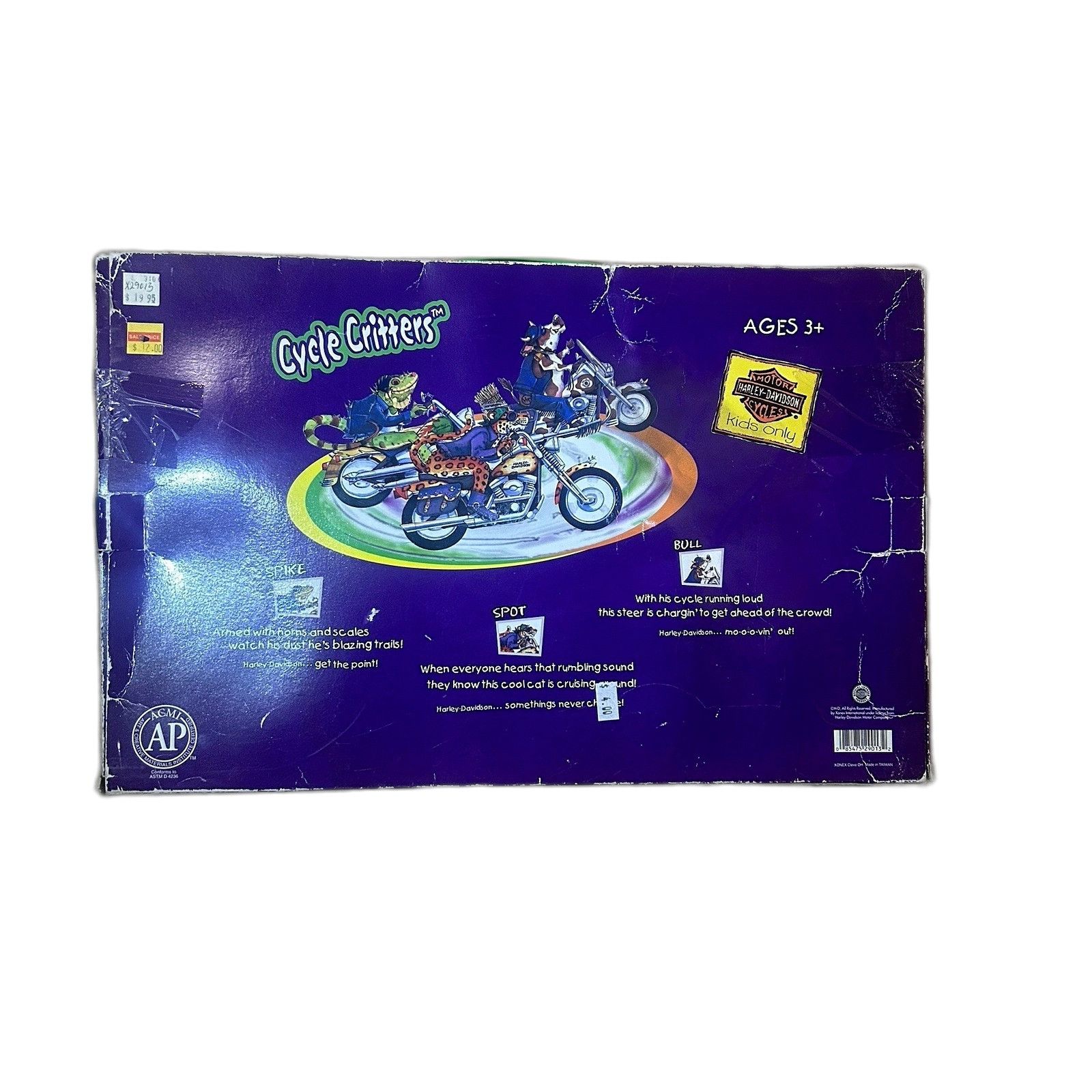 Vintage Harley-Davidson Motorcycle Shaped Crayons set of 15 Xonex 20 Size US XXS / EU 40 - 2 Thumbnail