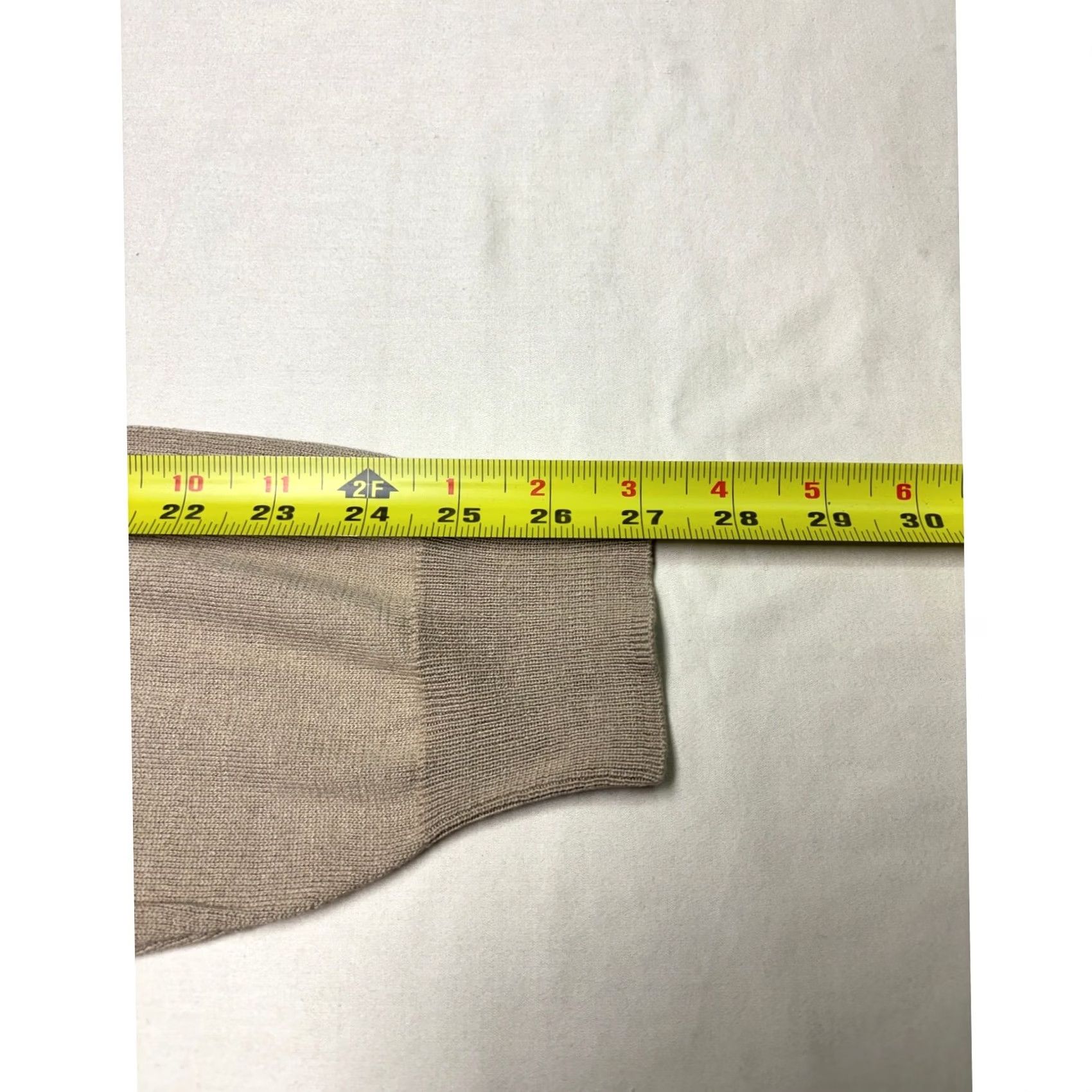 Jos. A. Bank Jos. A. Bank Signature Collection Mock Neck Sweater Mens XL Tan 100% Silk Size US XL / EU 56 / 4 - 6 Thumbnail