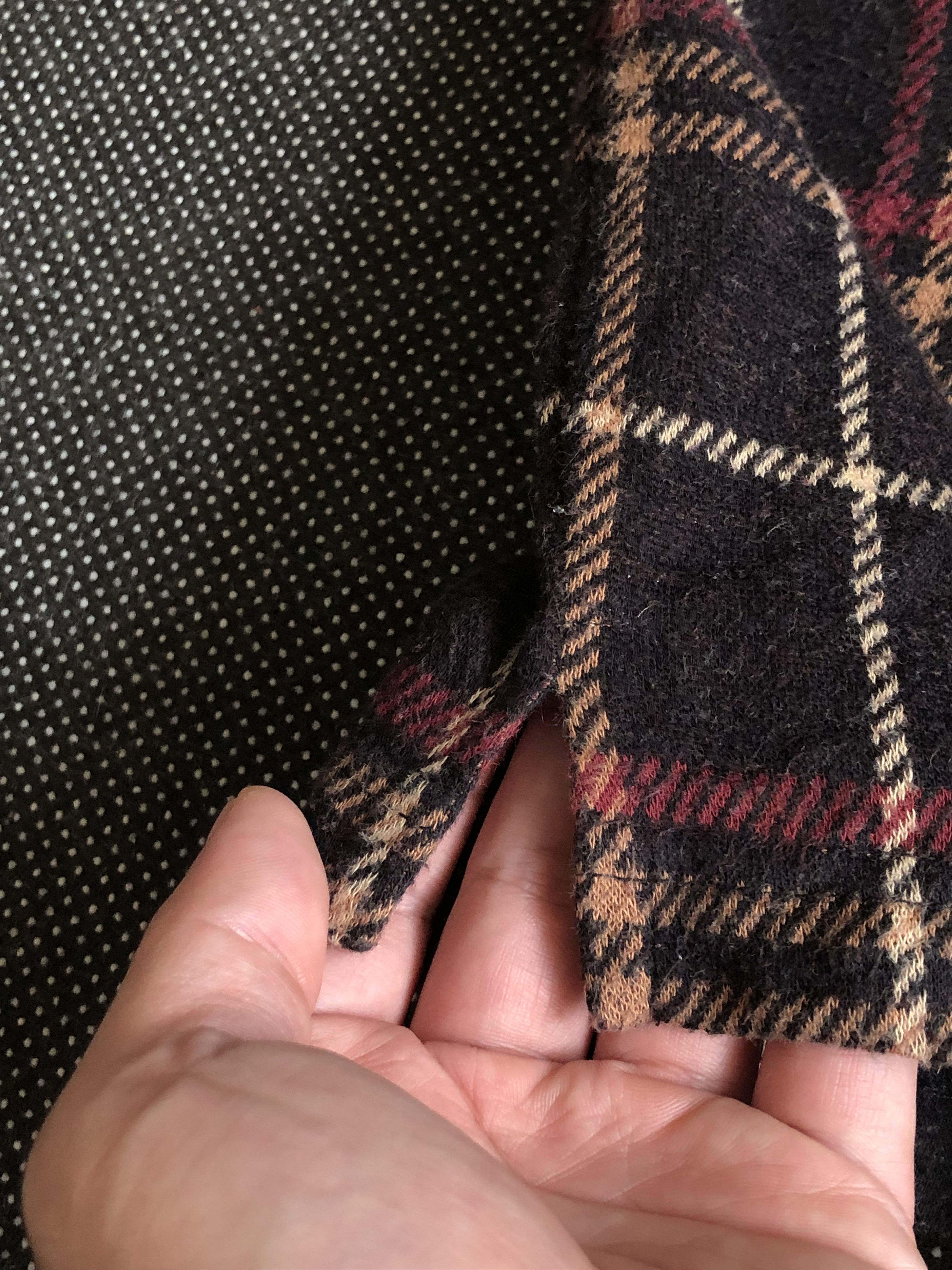 Lacoste × Vintage RARE🔥90’S MADE IN FRANCE CHEMISE LACOSTE TARTAN CHECKS TT Size M / US 6-8 / IT 42-44 - 5 Thumbnail