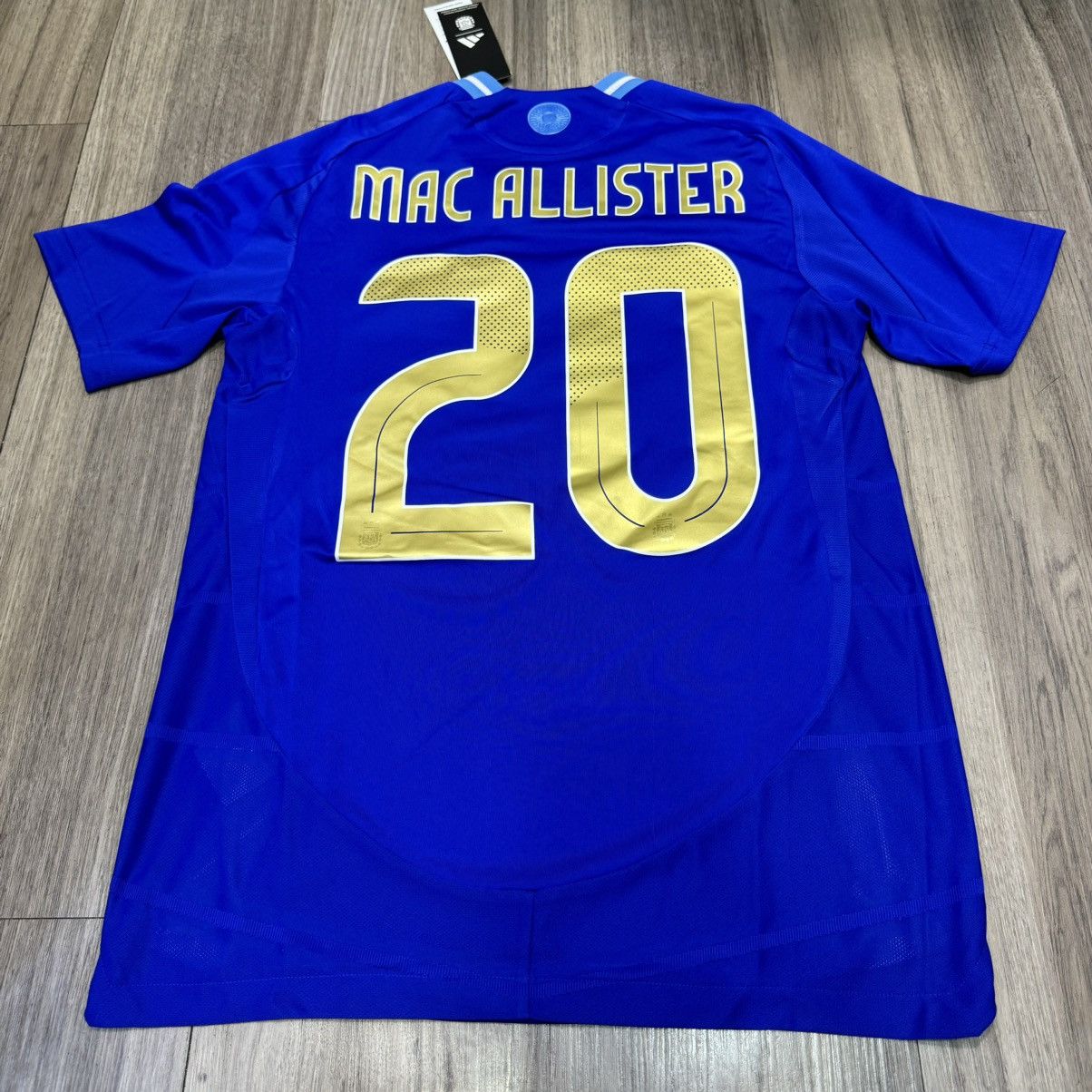 Adidas Argentina 24/25 player issue away shirt #20 Mac Allister Size US S / EU 44-46 / 1 - 2 Thumbnail