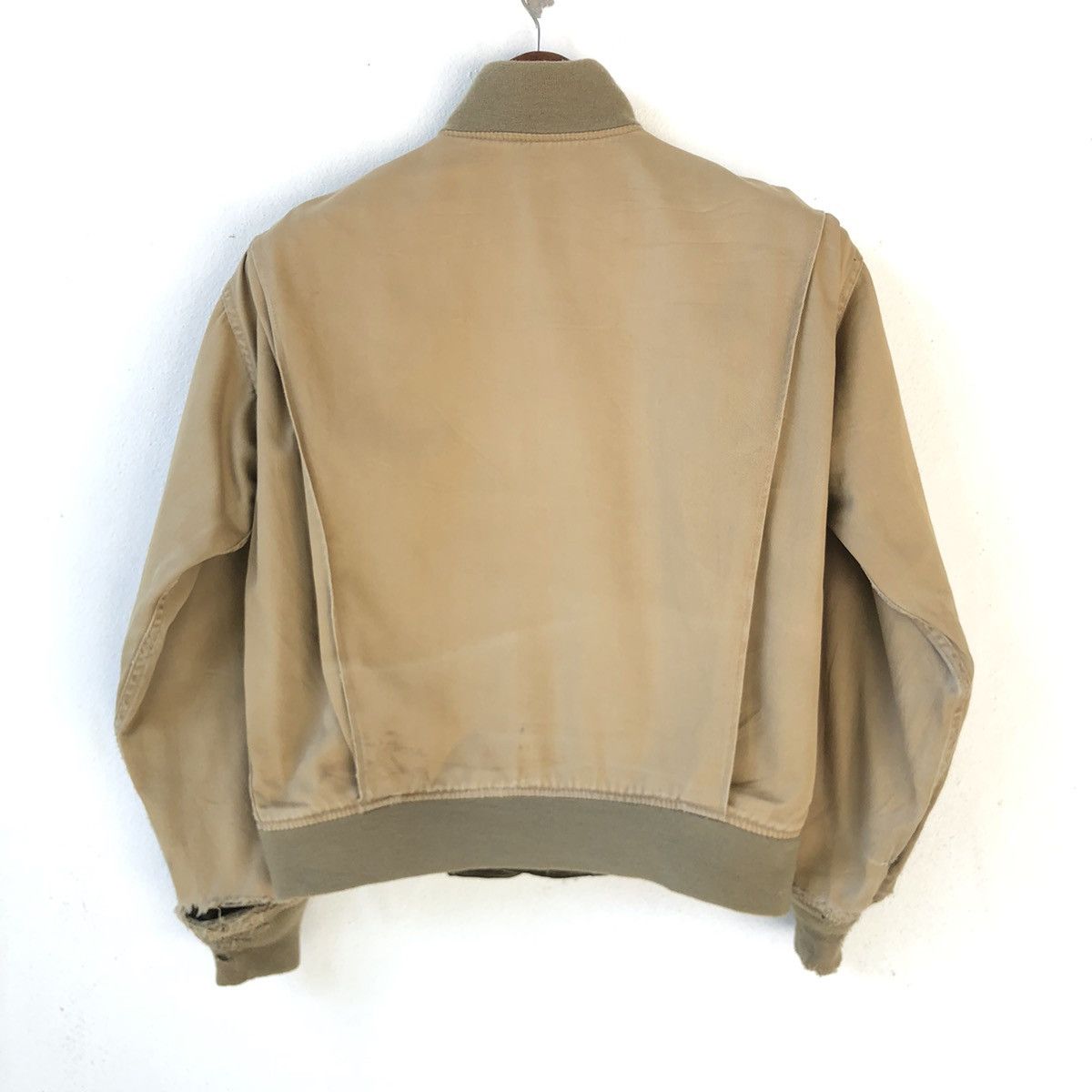 Alpha Industries × Vintage Alpha Industries Vintage Khakis Combat Jacket Size US S / EU 44-46 / 1 - 11 Thumbnail