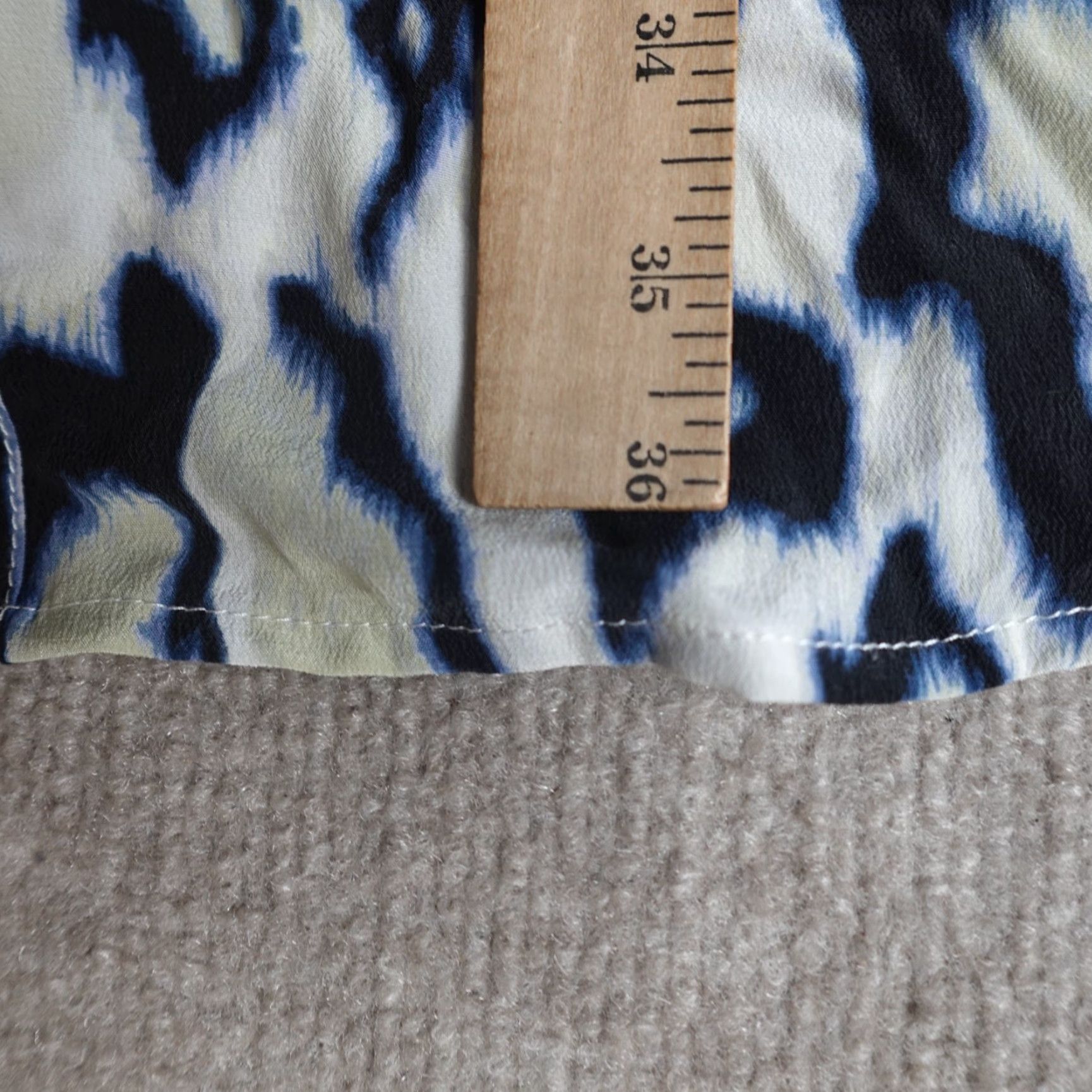Equipment Equipment Dress Womens Midi Blue Sweater Wool Silk Blend Crew Neck Short Sleeve Size M / US 6-8 / IT 42-44 - 3 Thumbnail