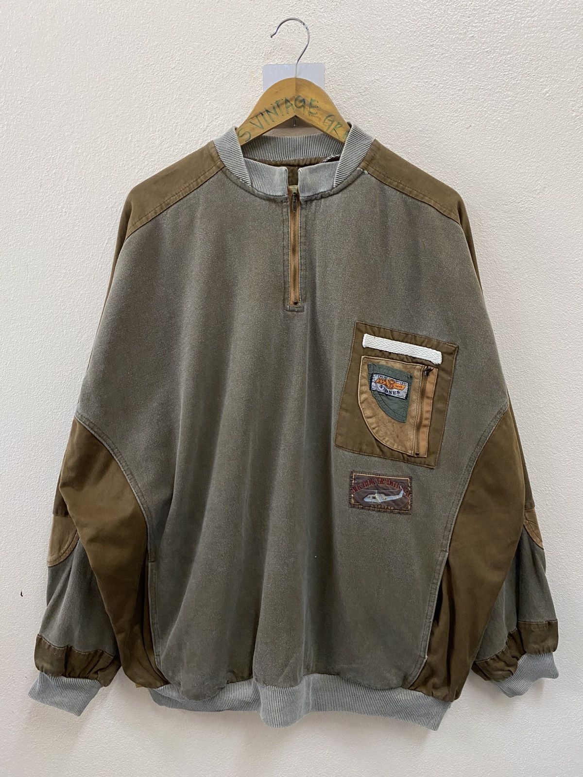 Vintage Vintage Outdoor Pullover Pilot Jacket – Poco Loco Size US XXL / EU 58 / 5 - 3 Thumbnail