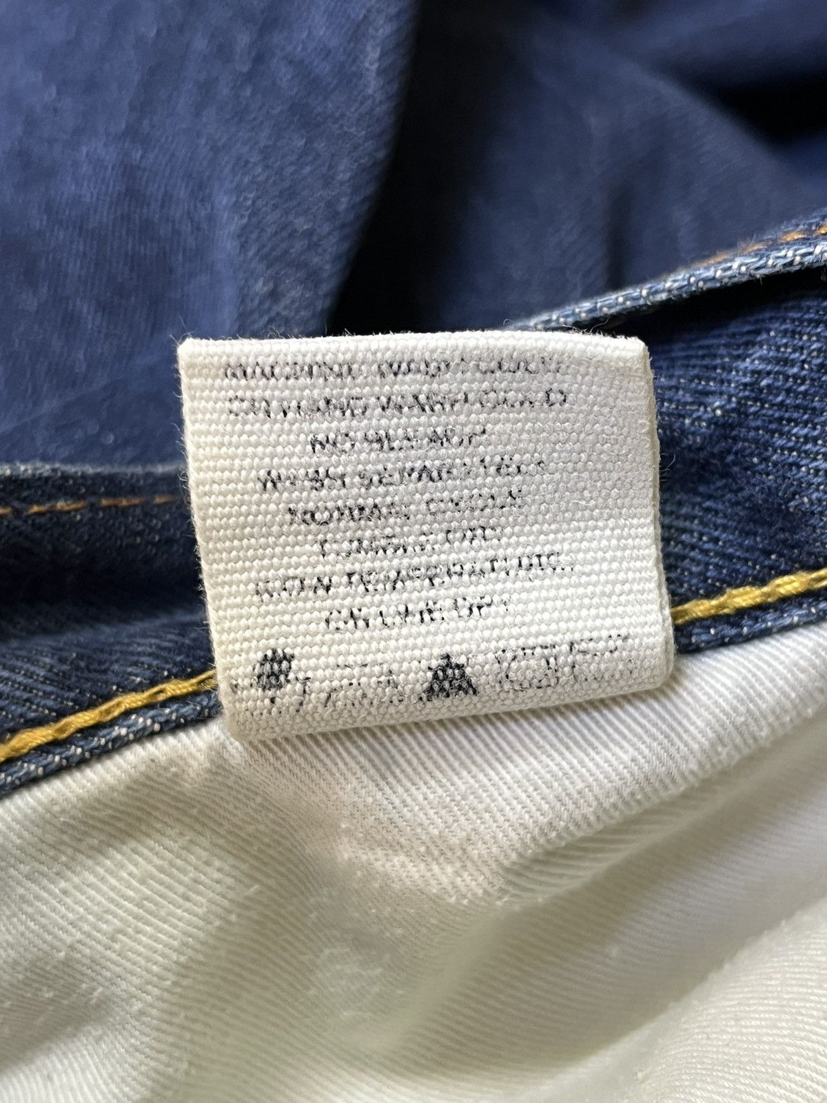 Evisu VINTAGE EVISU SEAGULL SKULL SNAKE EMBROIDERY SELVEDGE JEANS Size US 35 - 24 Thumbnail