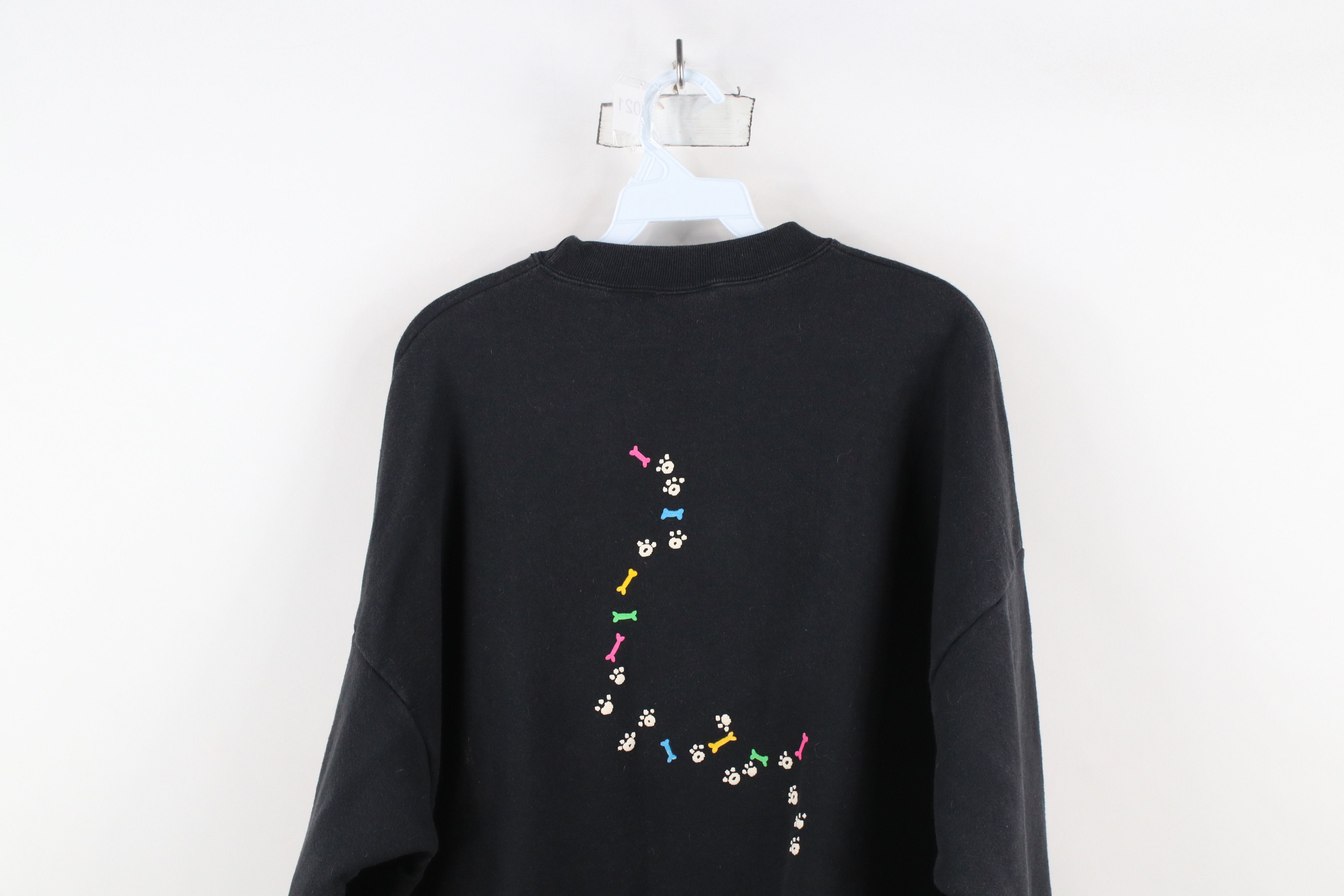 Vintage Vintage 90s Streetwear Cat Kitten Dog Crewneck Sweatshirt Size 3XL / US 20-22 - 10 Thumbnail