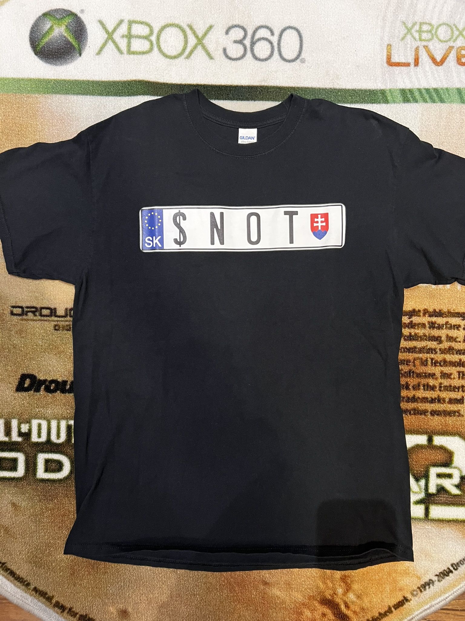 Rap Tees $not License Plate Tee Size US L / EU 52-54 / 3 - 1 Thumbnail
