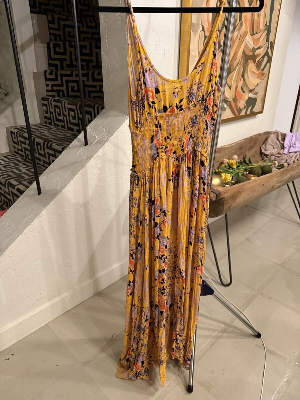 Free People Free People Ready For The Day Floral Maxi Slip Dress XS Size XS / US 0-2 / IT 36-38 - 8 Thumbnail