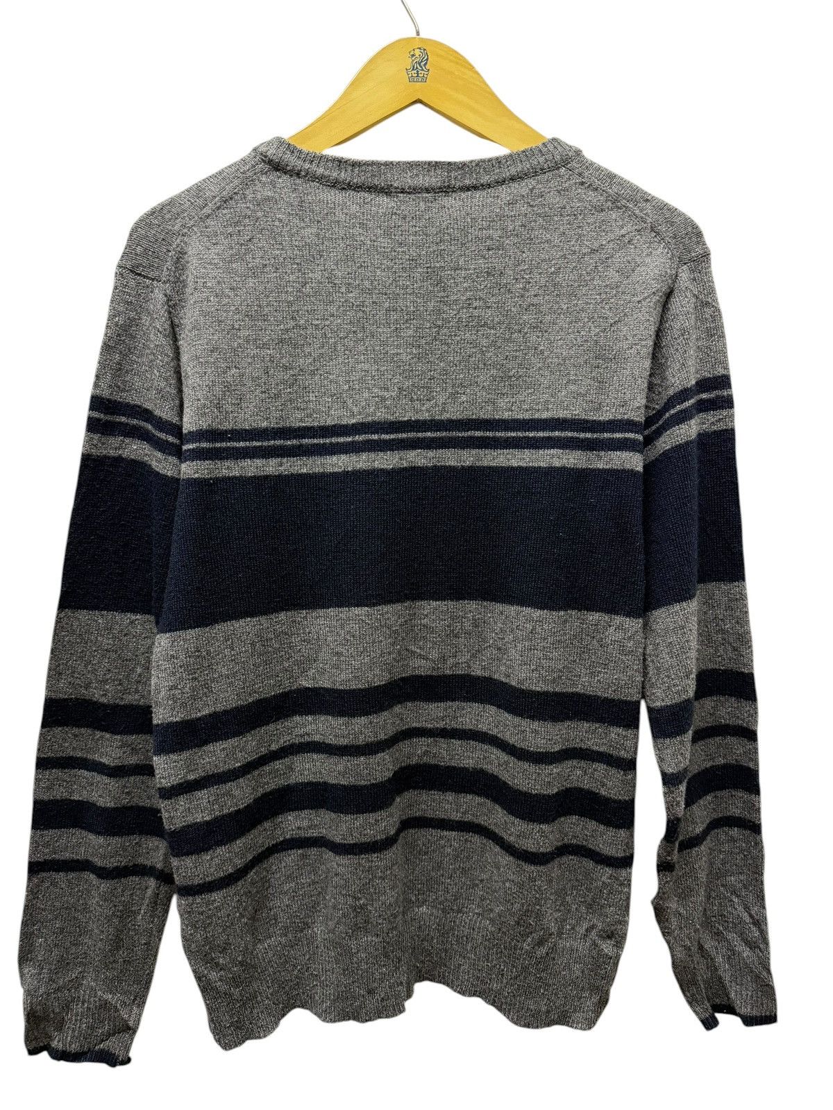 Takeo Kikuchi Vintage Tk. Takeo Kikuchi Crewneck Striped Knitwear Sweater Size US M / EU 48-50 / 2 - 5 Thumbnail