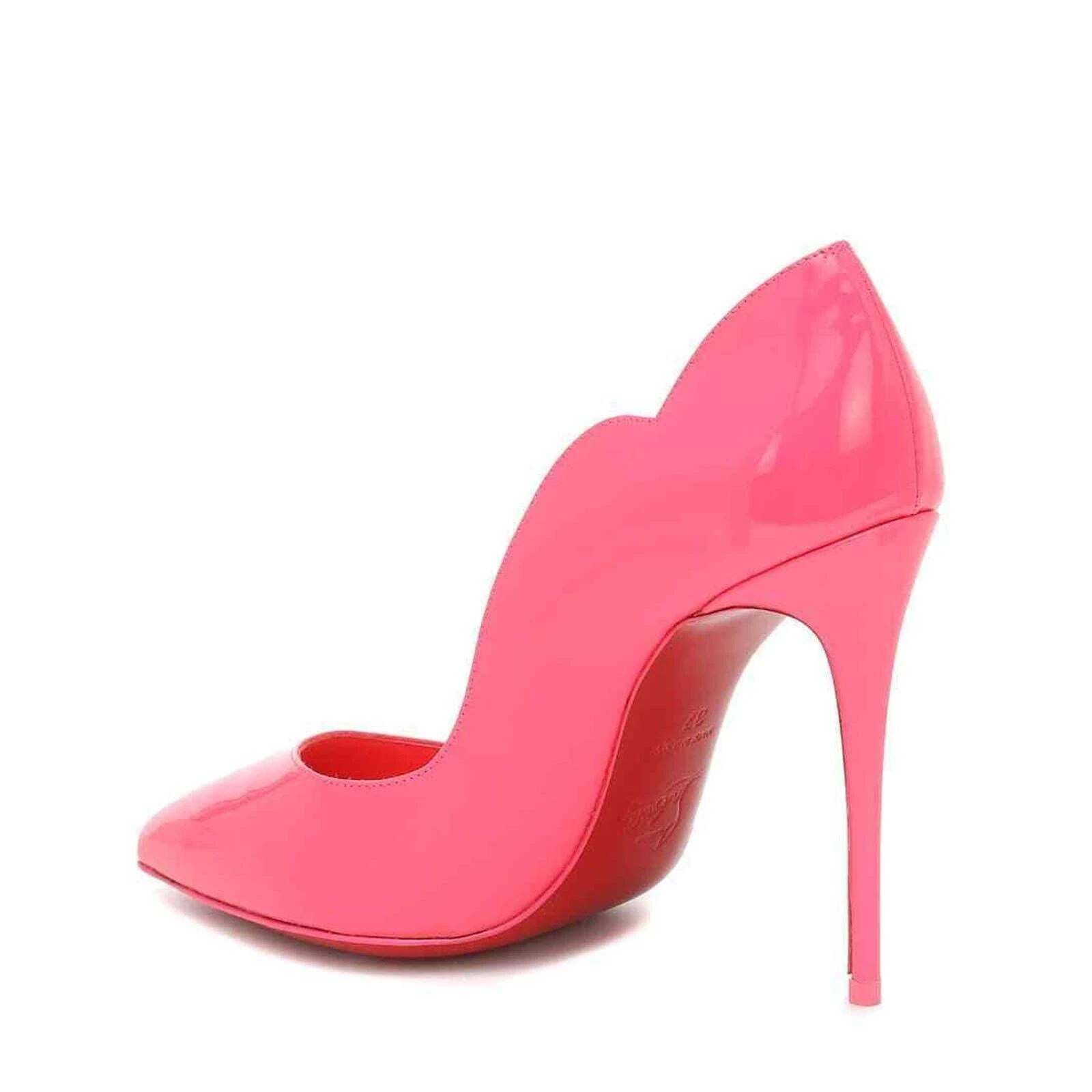 Christian Louboutin Christian Louboutin Hot Chick 100 Magnifique Pink Patent Size US 5 / IT 35 - 8 Thumbnail