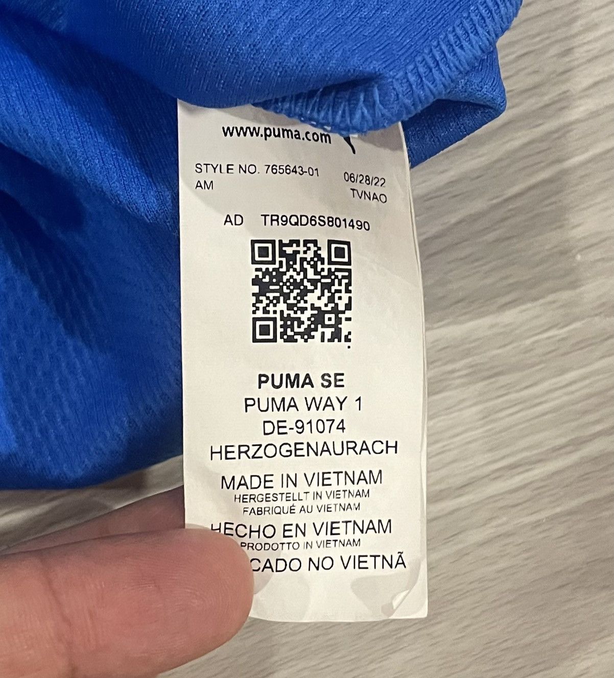 Puma Puma 2022/23 Italy National Soccer Jersey Men’s Size Medium Size US M / EU 48-50 / 2 - 6 Thumbnail