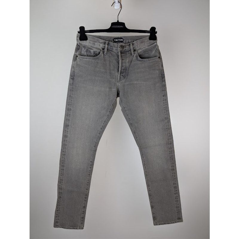 Tom Ford o1rshd1 Slim-Fit Denim Jeans in Grey Size US 32 / EU 48 - 1 Thumbnail