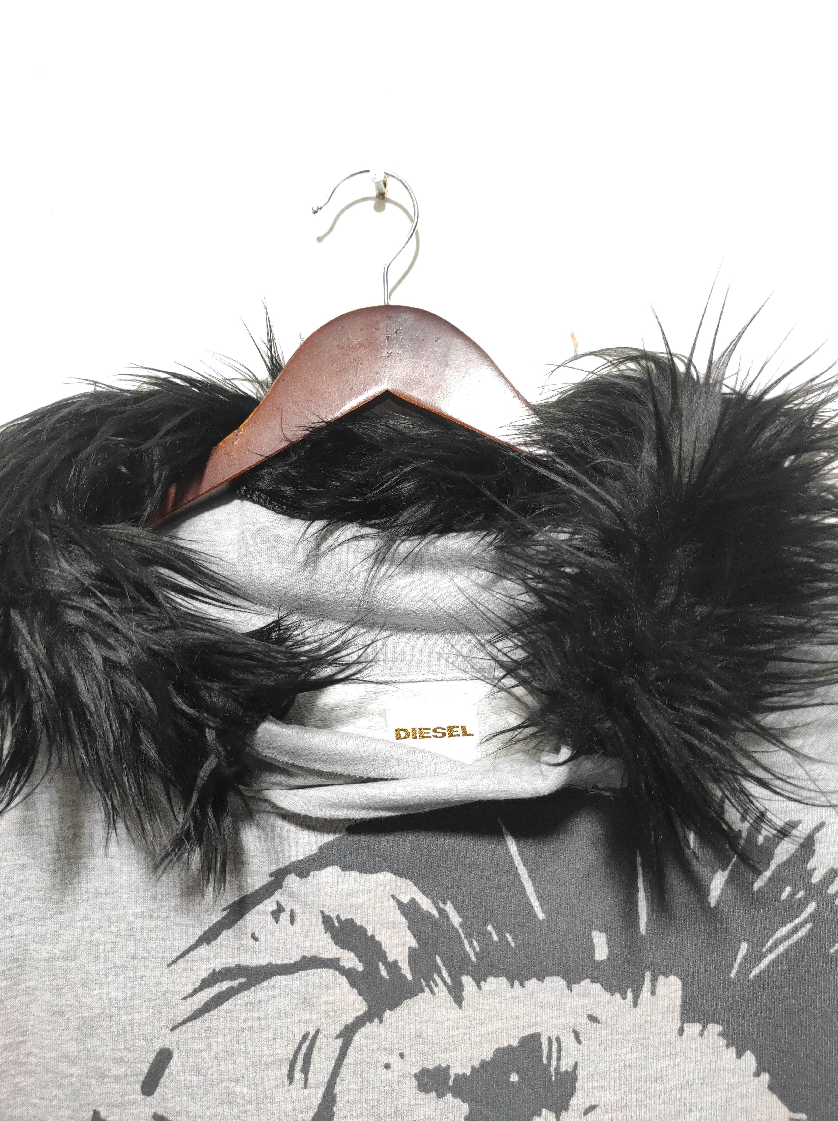 Diesel Diesel Fur Sweatshirt Jacket i6w9 Lgb Style Size US XS / EU 42 / 0 - 7 Thumbnail