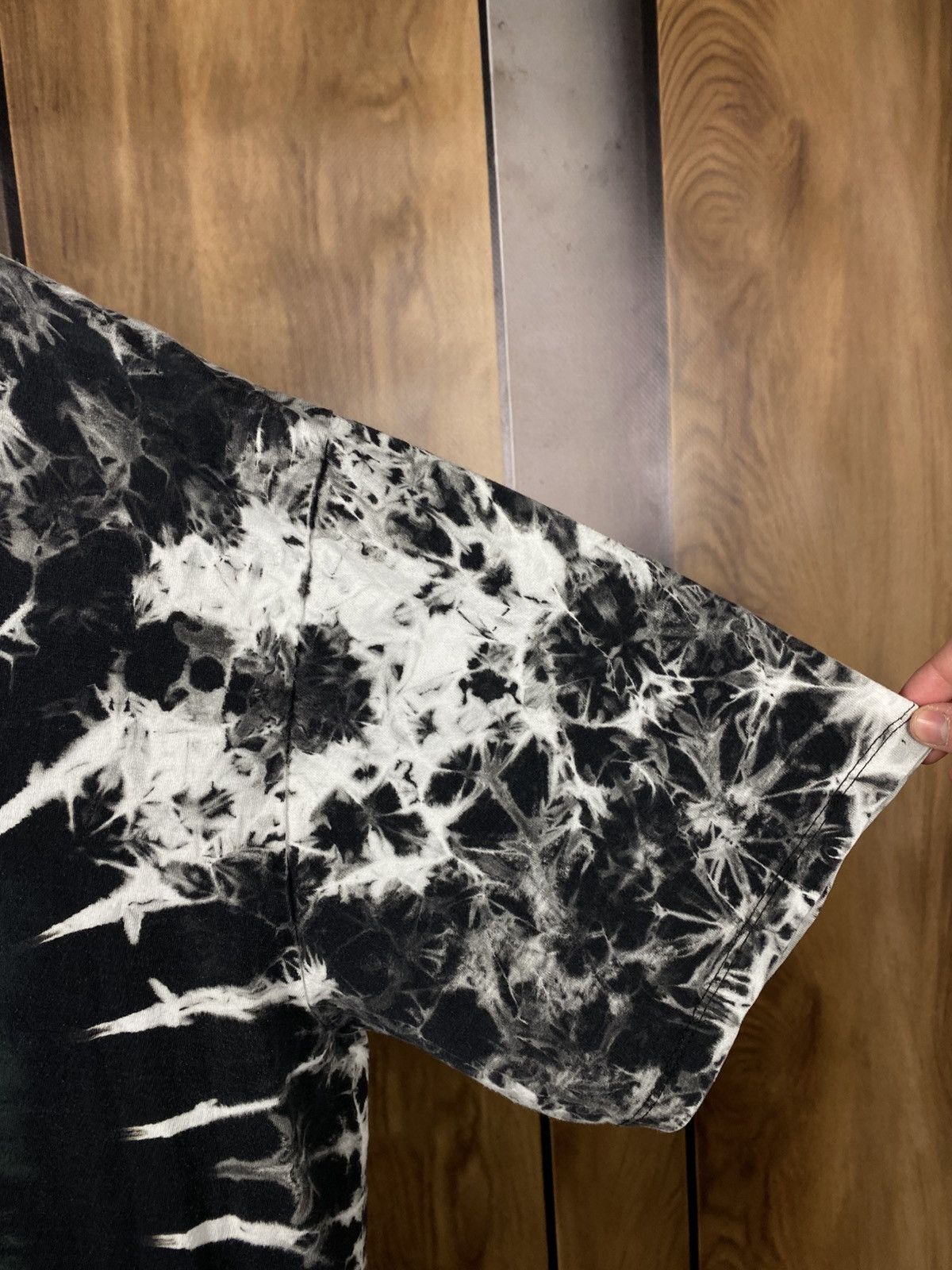 Vintage 💀Vintage 90s T-Shirt Wild Skeleton Death Tie Dye VTG Tee💀 Size US XXL / EU 58 / 5 - 7 Thumbnail