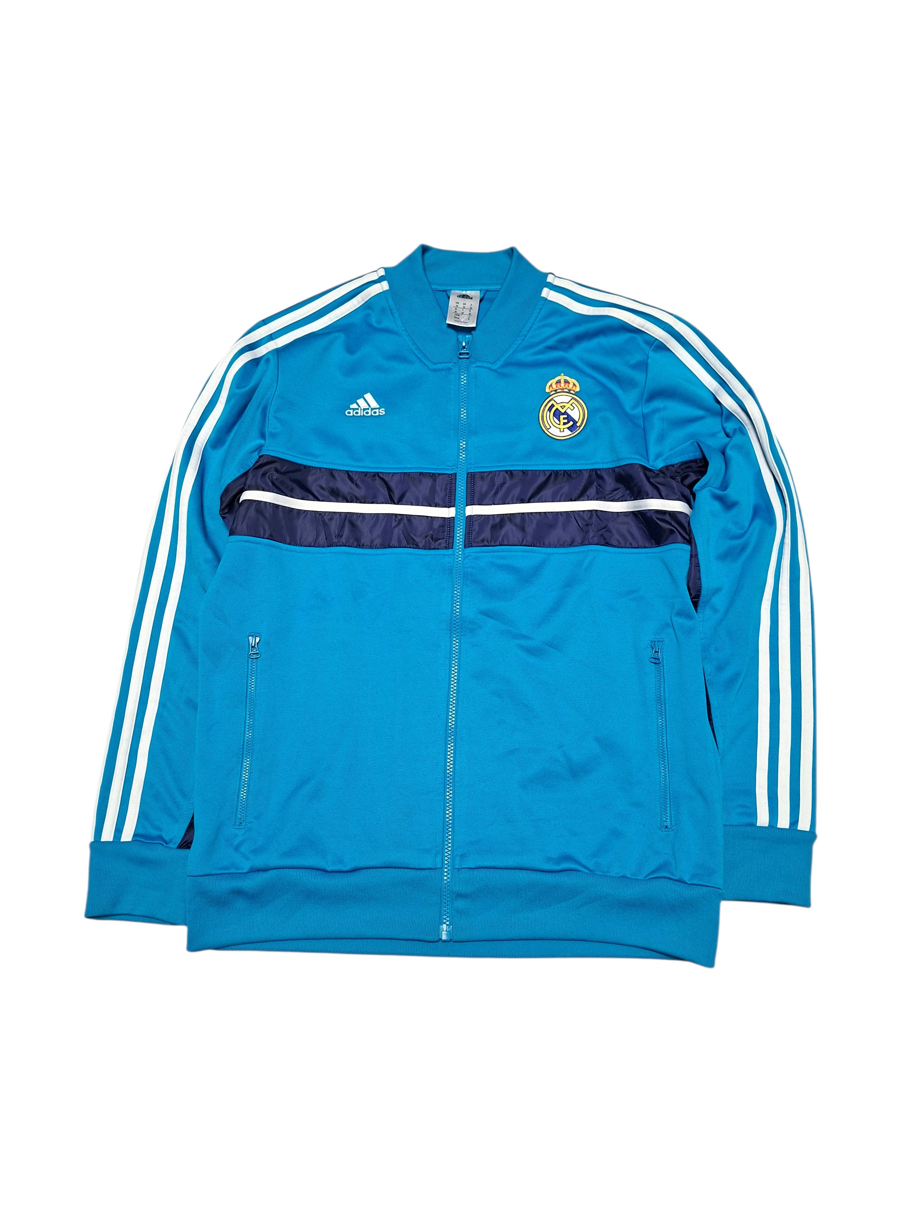 Adidas REAL MADRID ADIDAS VINTAGE 2012 PRE MATCH TRACK JACKET Size US M / EU 48-50 / 2 - 1 Thumbnail