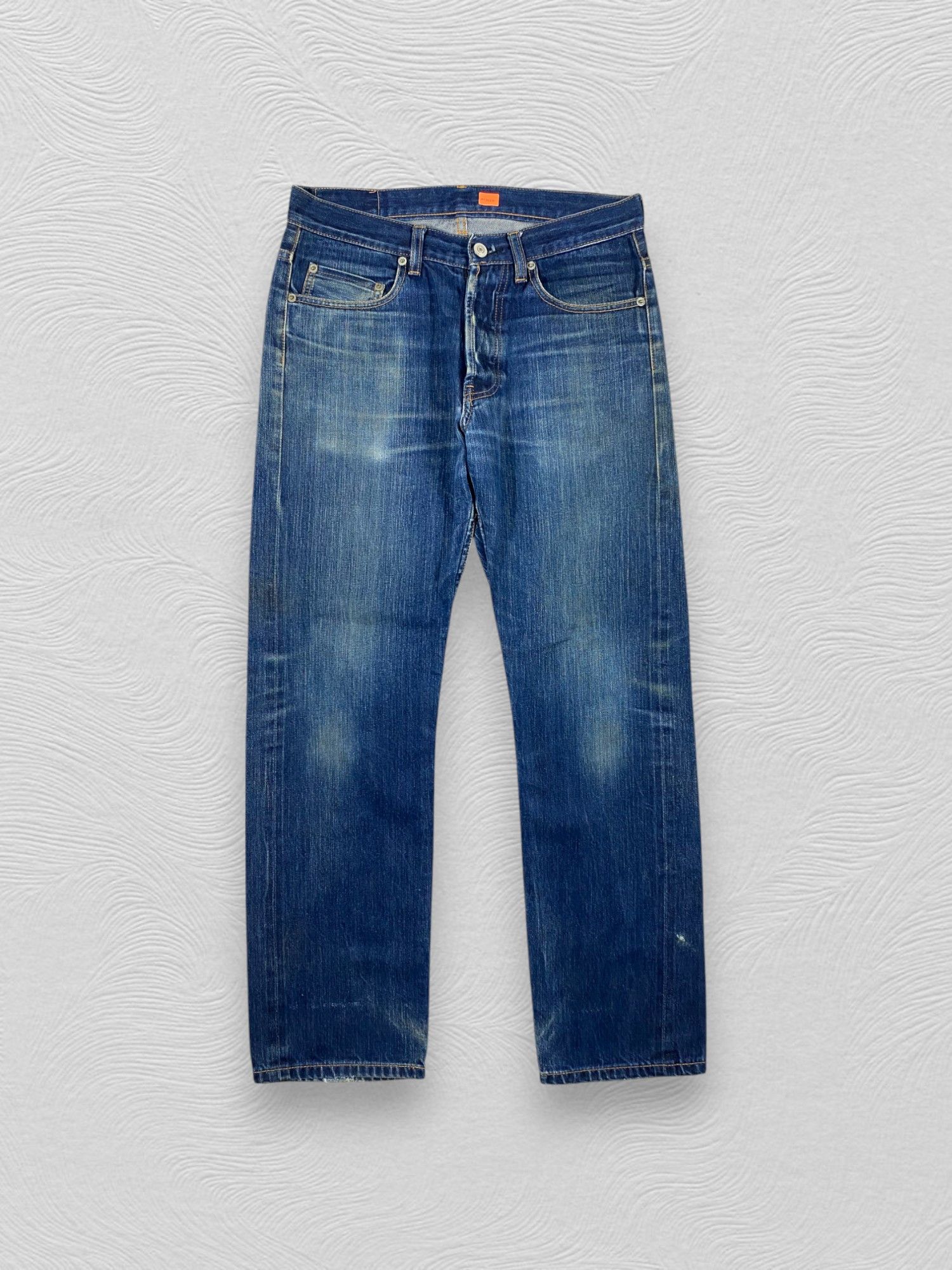 Redline Blue Vintage Japanese Jeans Denim-JN3957