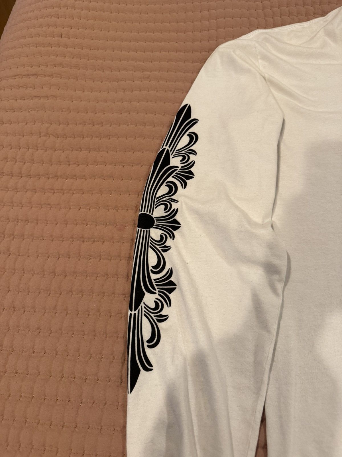 Chrome Hearts Chromehearts floral horseshoe longsleeve shirt Size US XL / EU 56 / 4 - 5 Thumbnail