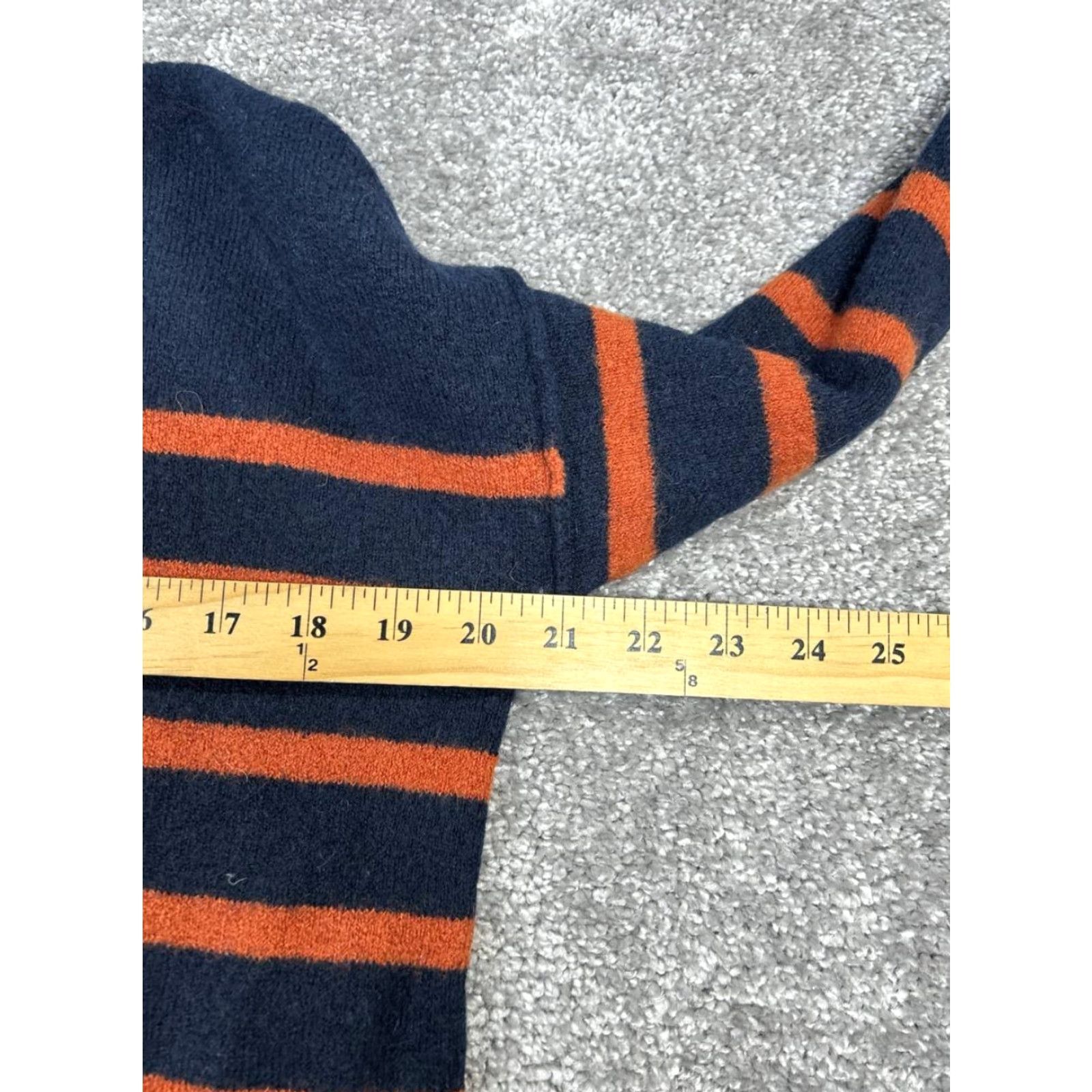Madewell Madewell Sweater Womens XS Blue Orange Knit Pullover Size XXS / US 00 / IT 34 - 6 Thumbnail