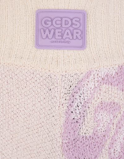 GCDS o1mle0524 Sponge Knit Shorts in Beige Size US 36 / EU 52 - 3 Thumbnail
