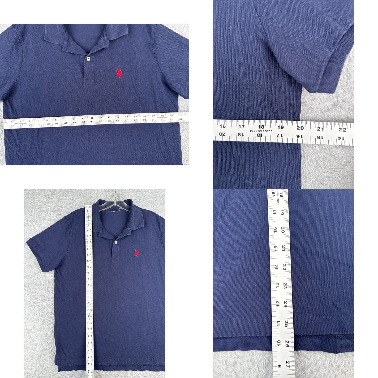 Vintage VINTAGE US Polo Assn Polo Shirt Men Medium Blue 100% Cotton Short Sleeve Slim Fit Classic Polo Mens Medium Blue 100% Cotton Polo Shirt USA Polo Assn Size US M / EU 48-50 / 2 - 8 Thumbnail
