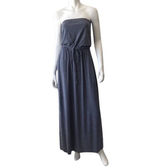 Cynthia Rowley Cynthia Rowley Strapless Striped Maxi Dress Size XS / US 0-2 / IT 36-38 - 1 Thumbnail