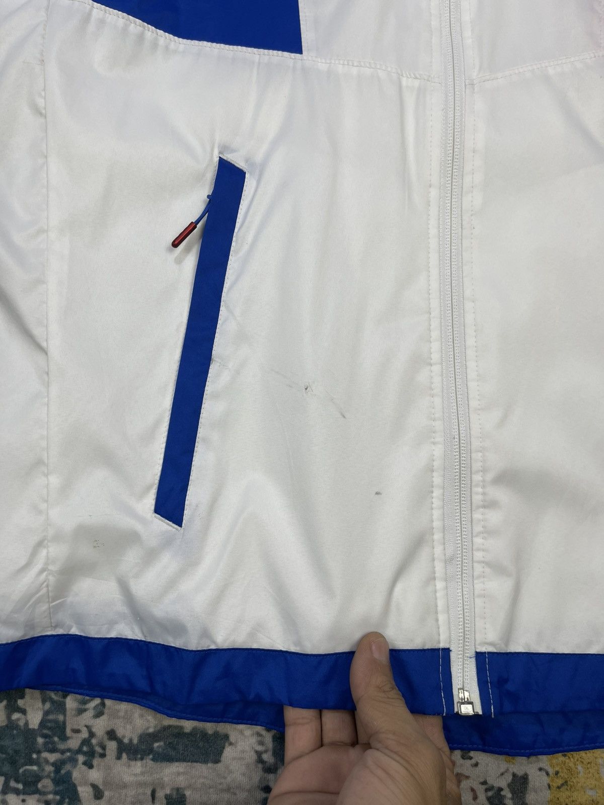 Adidas Adidas Wind RDY France Team Theme Windbreaker Jacket Size US S / EU 44-46 / 1 - 14 Thumbnail