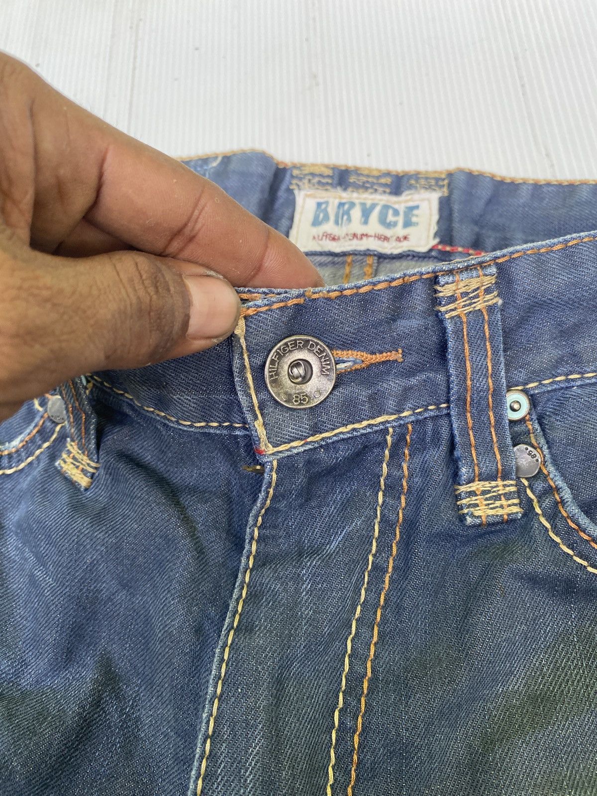 Tommy Hilfiger × Vintage Vintage tommy hilfinger brcy denim Size US 32 / EU 48 - 7 Thumbnail