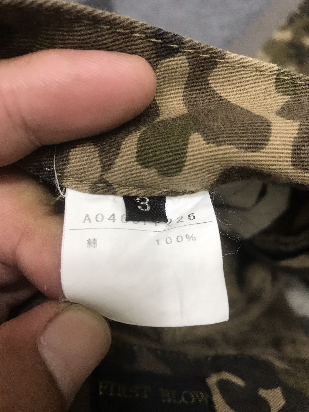 Japanese Brand FIRST BLOW Japan Hybrid Two Tones Cargo Pant Size US 32 / EU 48 - 16 Thumbnail