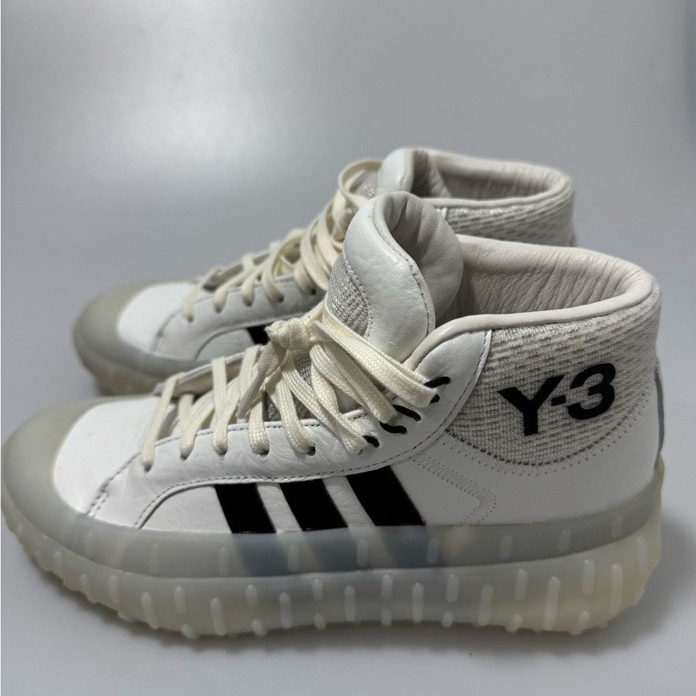 Adidas Y-3 High-Top Sneakers White Men's Size GW86