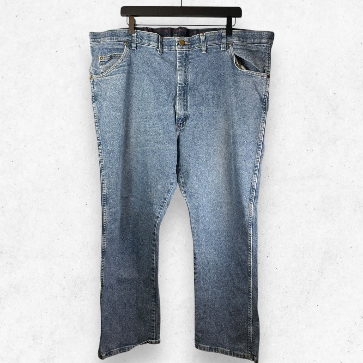 Wrangler Wrangler 2 Work Jeans Men's 44 x 29 Denim Fair Condition Size US 44 / EU 60 - 1 Thumbnail
