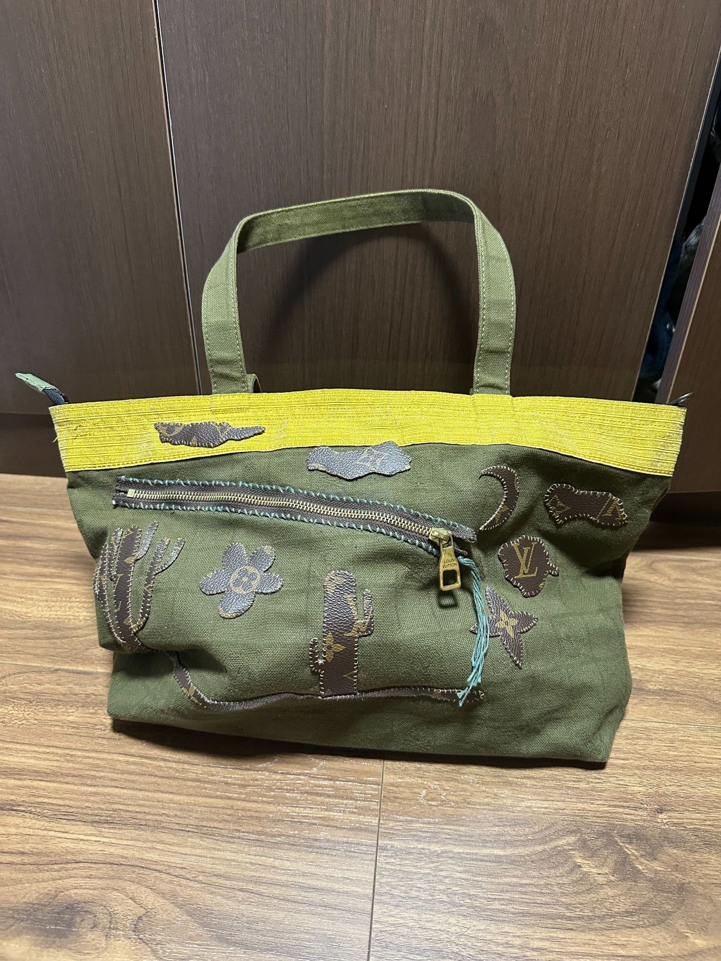 Mastermind Japan MMJ x Visvim Military Green Tote Bag Size ONE SIZE - 1 Thumbnail