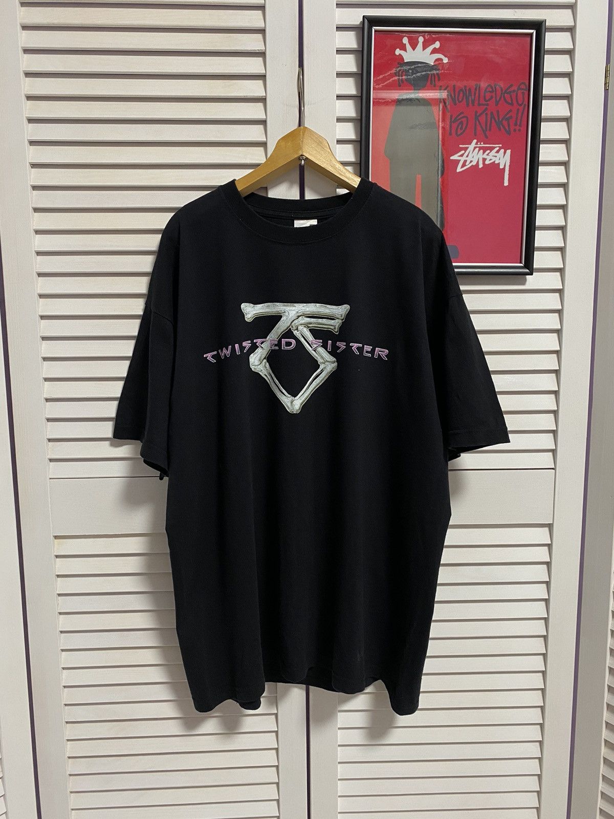 Band Tees Vintage T Shirt Twisted Sister Iron Metal Rock Band Size US L / EU 52-54 / 3 - 1 Thumbnail