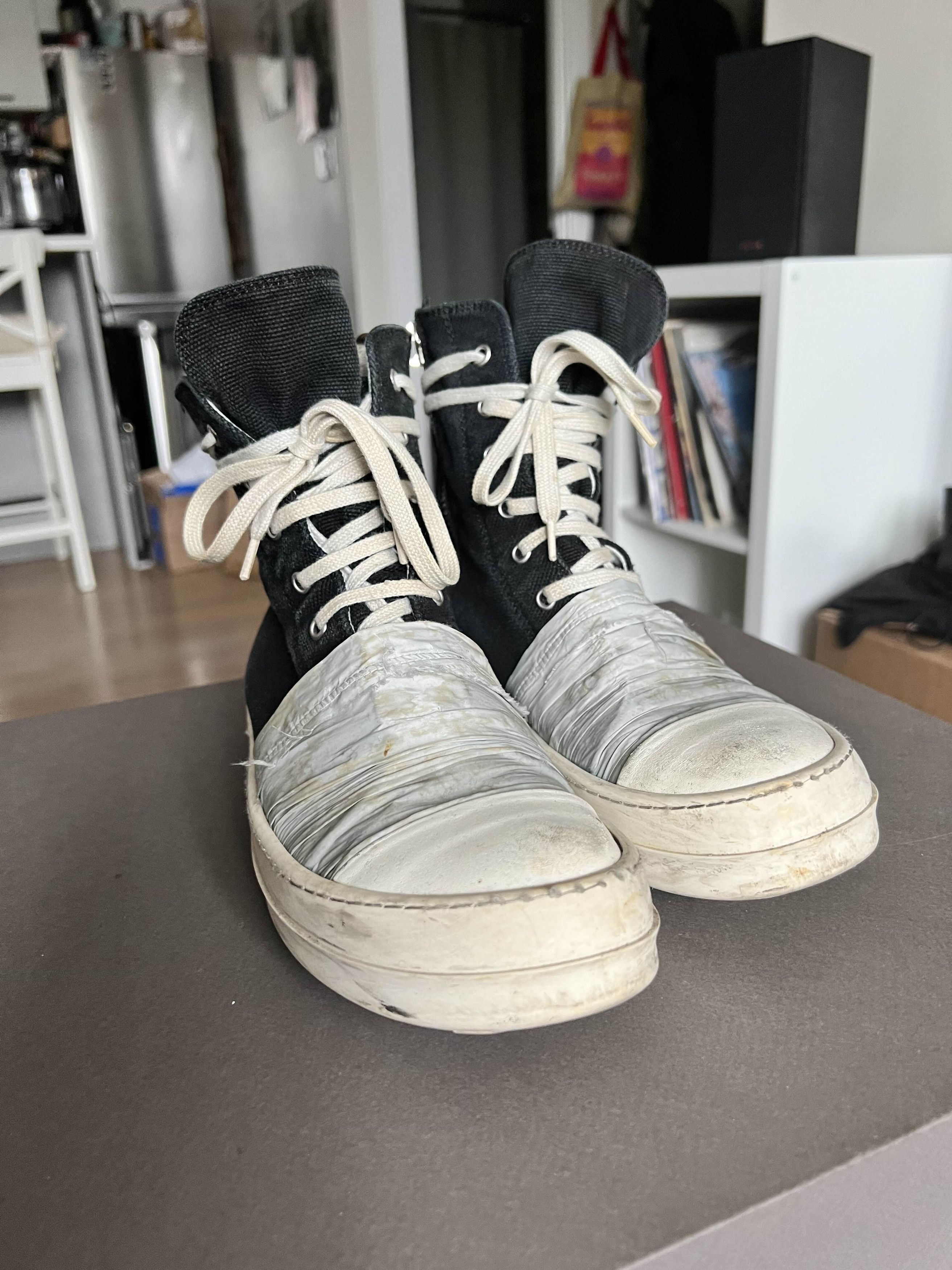 Rick Owens Drkshdw FW17 Rick Owens Hustler Ramones | Grailed Rick Owens Drkshdw FW17 Rick Owens Hustler Ramones | Grailed