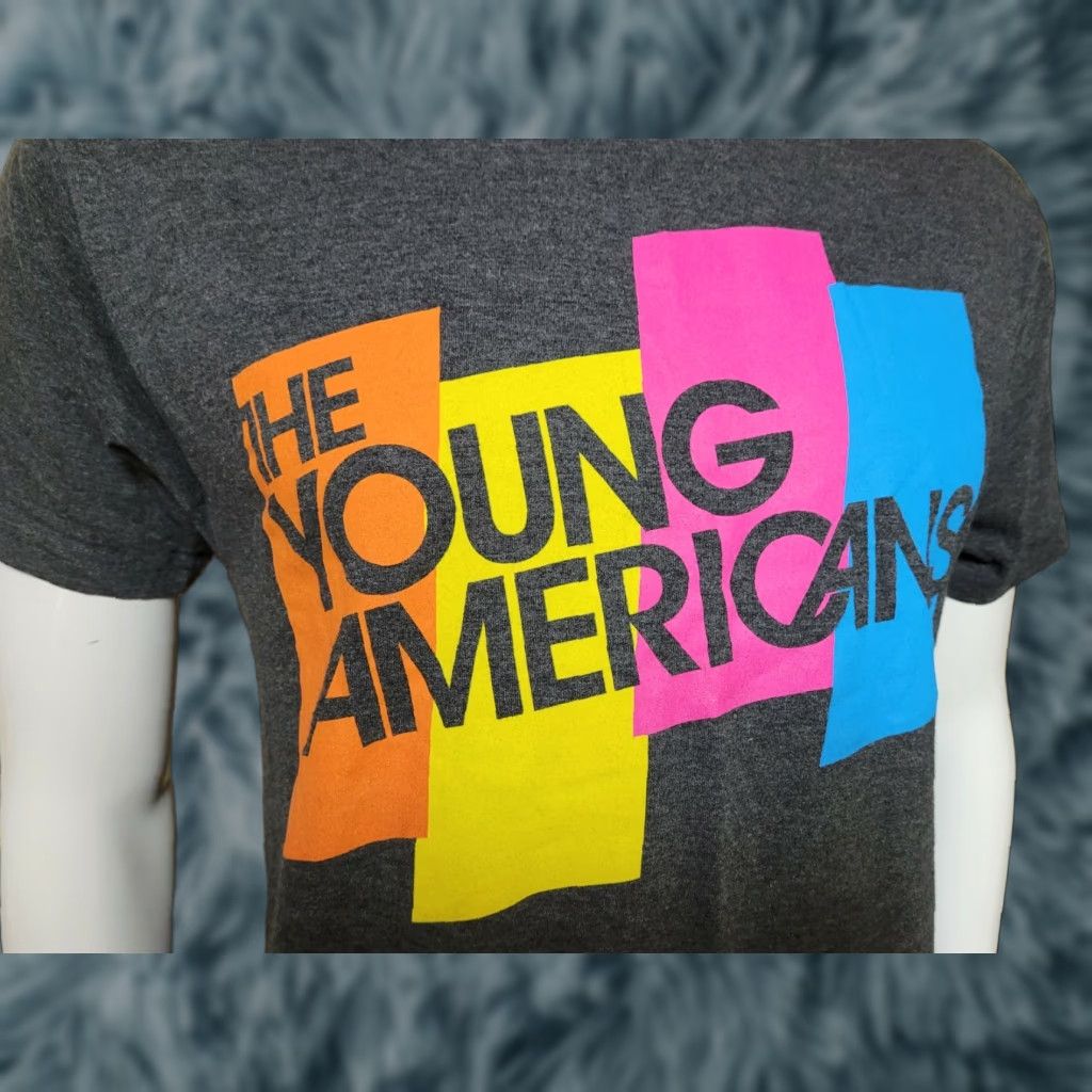 Vintage Canvas The Young Americans T Shirt M Gray Short Sleeve Round Neck Men Graphic Tee 90s Music Theme Size US M / EU 48-50 / 2 - 1 Thumbnail