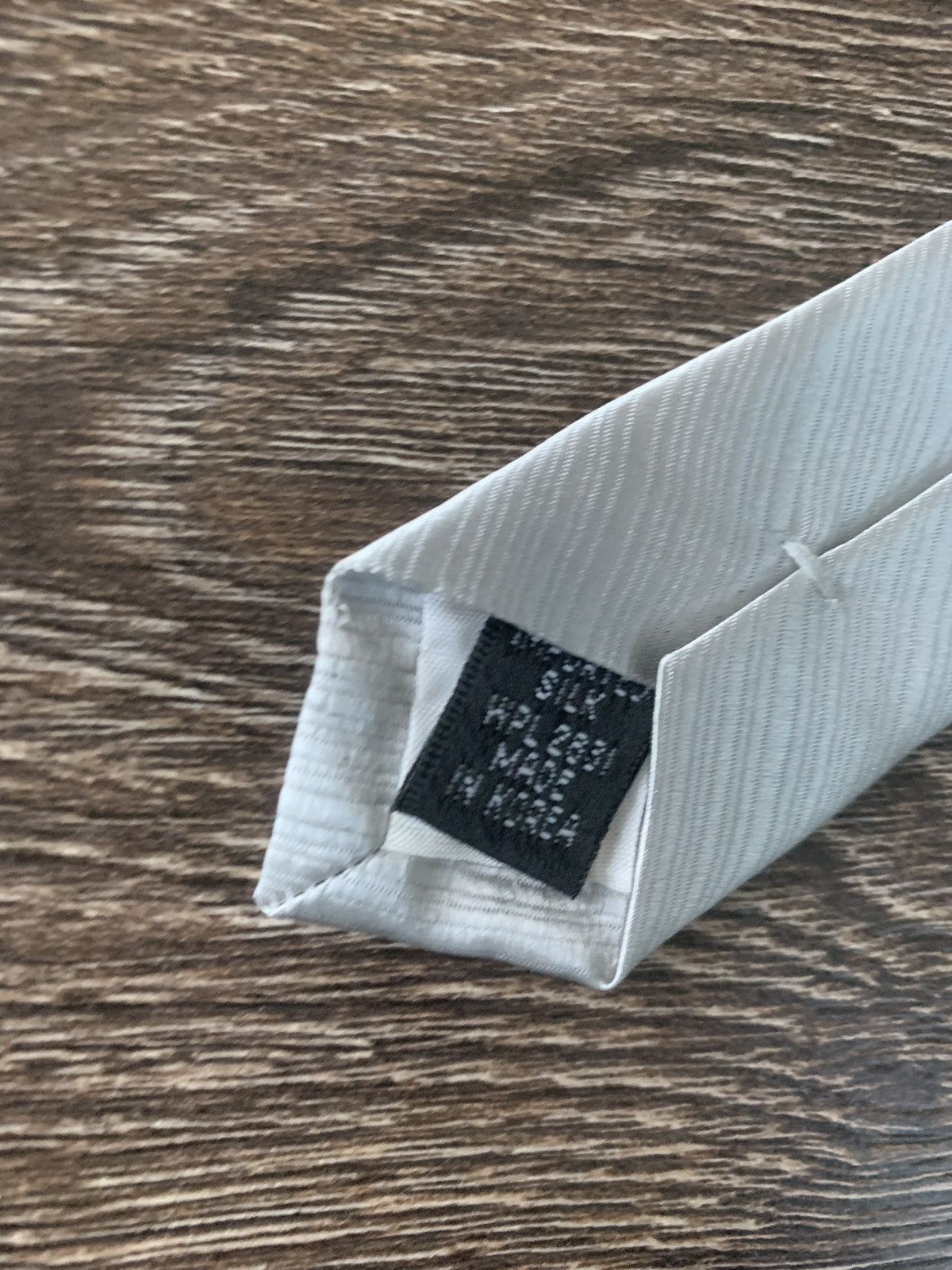 Stafford Silver Stafford Tie Size ONE SIZE - 2 Thumbnail