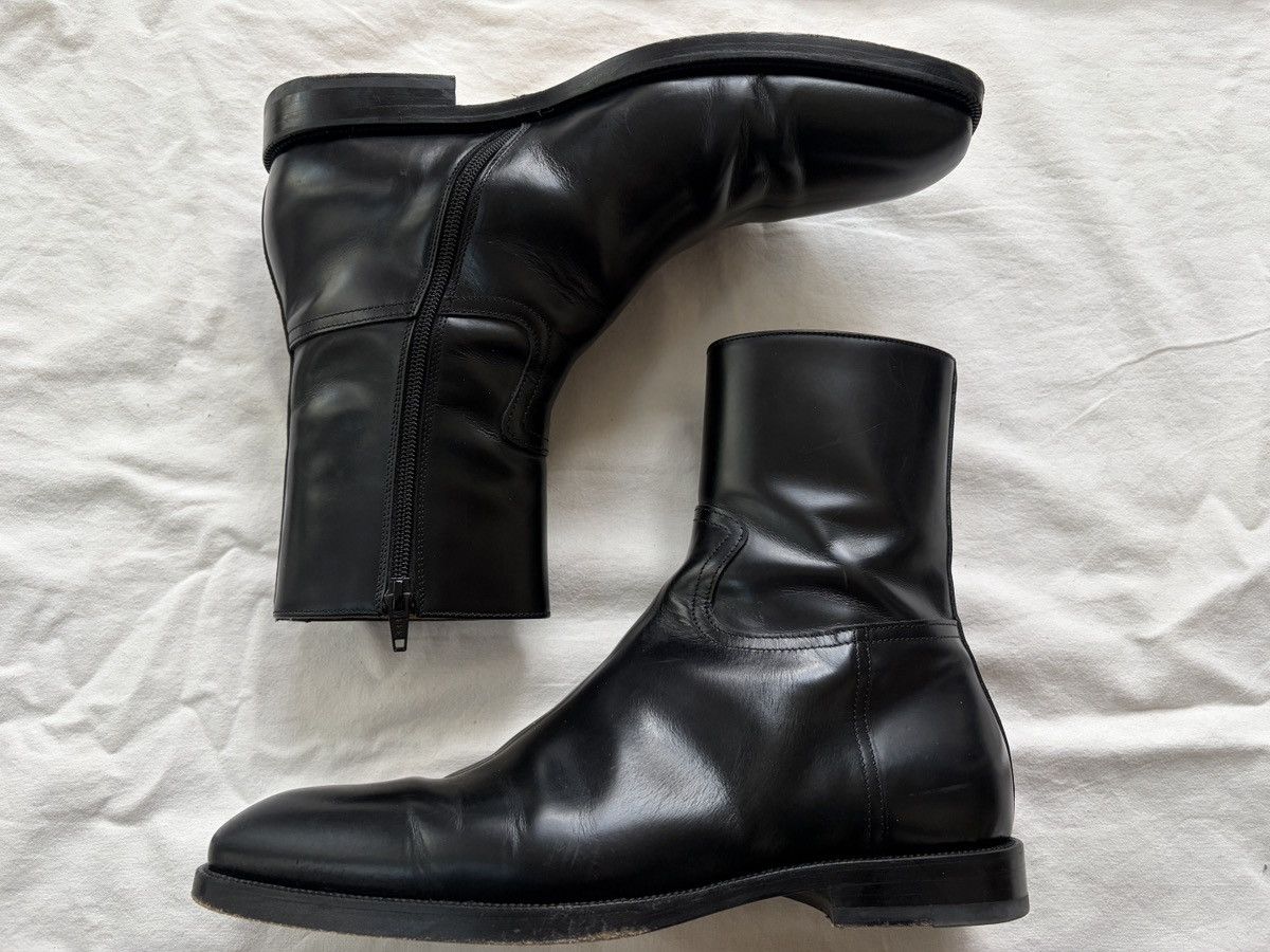 Dries Van Noten Dries Van Noten Black Leather Boots Size US 8 / EU 41 - 2 Thumbnail