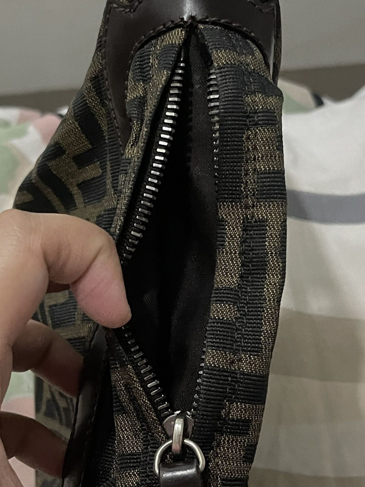 Fendi × Vintage Fendi Zucca Oyster Baguette Size ONE SIZE - 22 Thumbnail