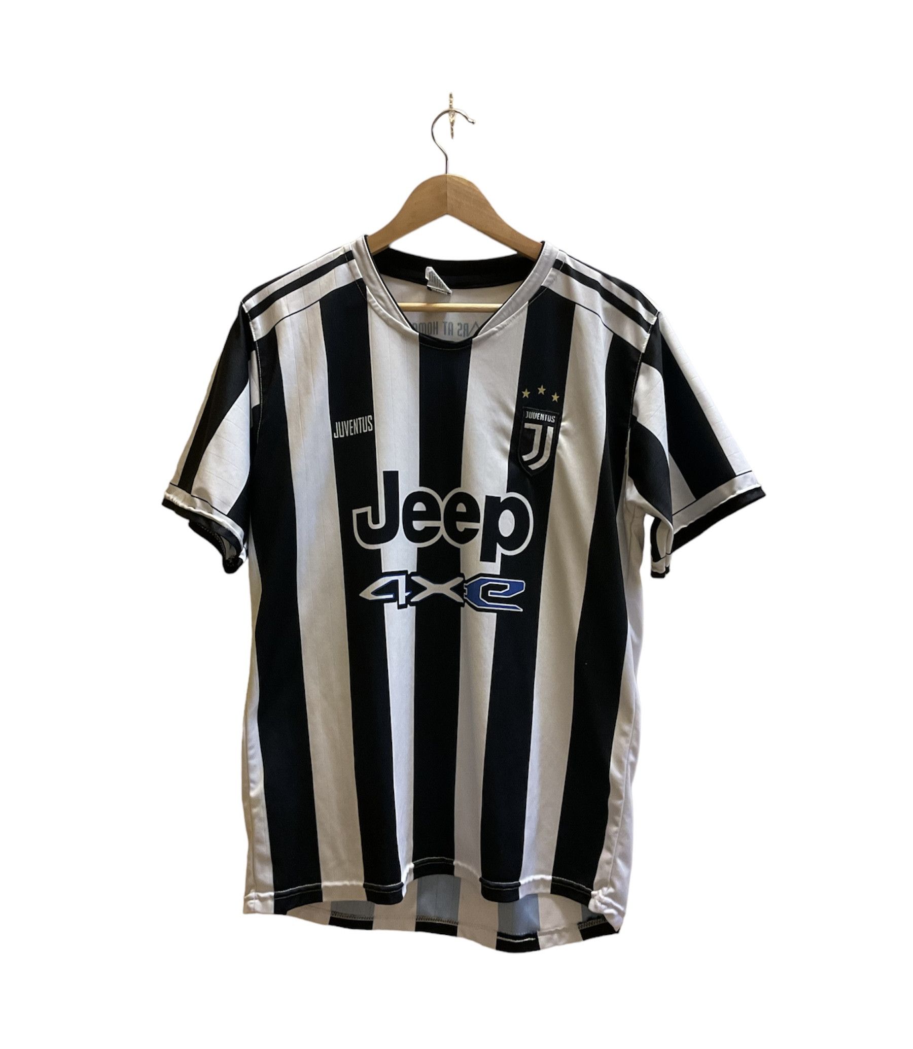 Vintage Juventus Black and White Soccer Jersey Grailed