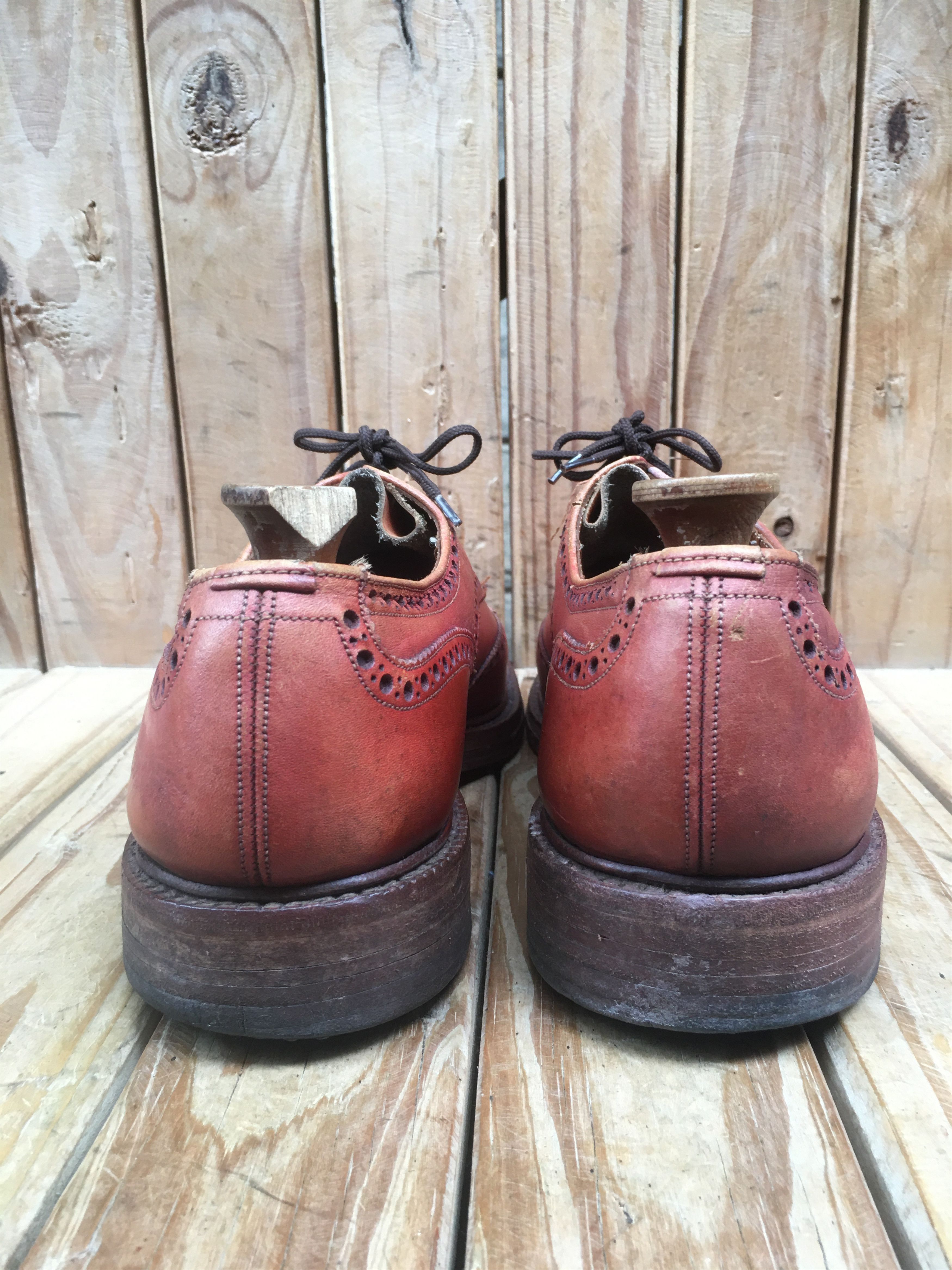 Tricker's Tricker’s bourton brown wingtip shoes UK 9.5 Size US 10.5 / EU 43-44 - 8 Thumbnail