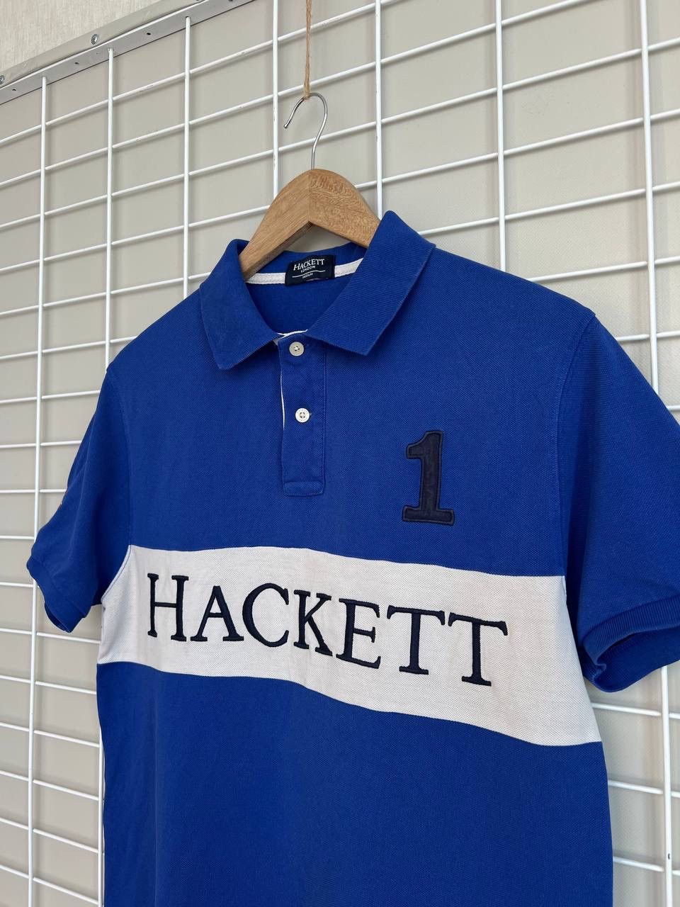 Hackett Hackett London Panel Polo Shirt Great Britain Men Size M Size US M / EU 48-50 / 2 - 4 Thumbnail