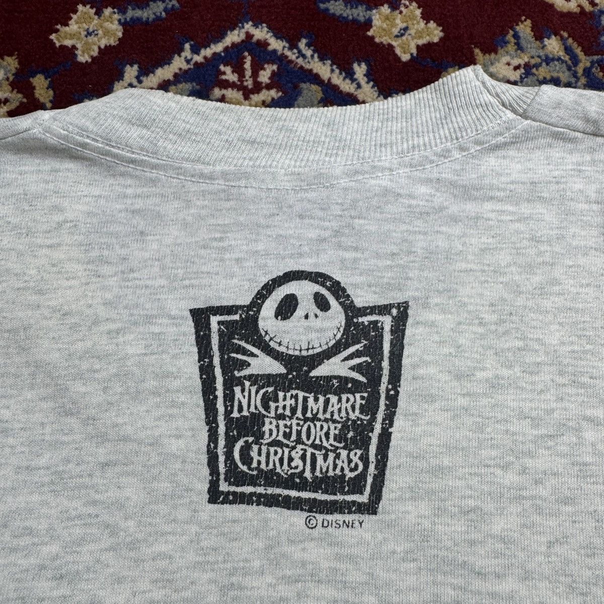 Anime 90s Tim Burton’s The Nightmare before Christmas movie tee Size US XL / EU 56 / 4 - 5 Thumbnail