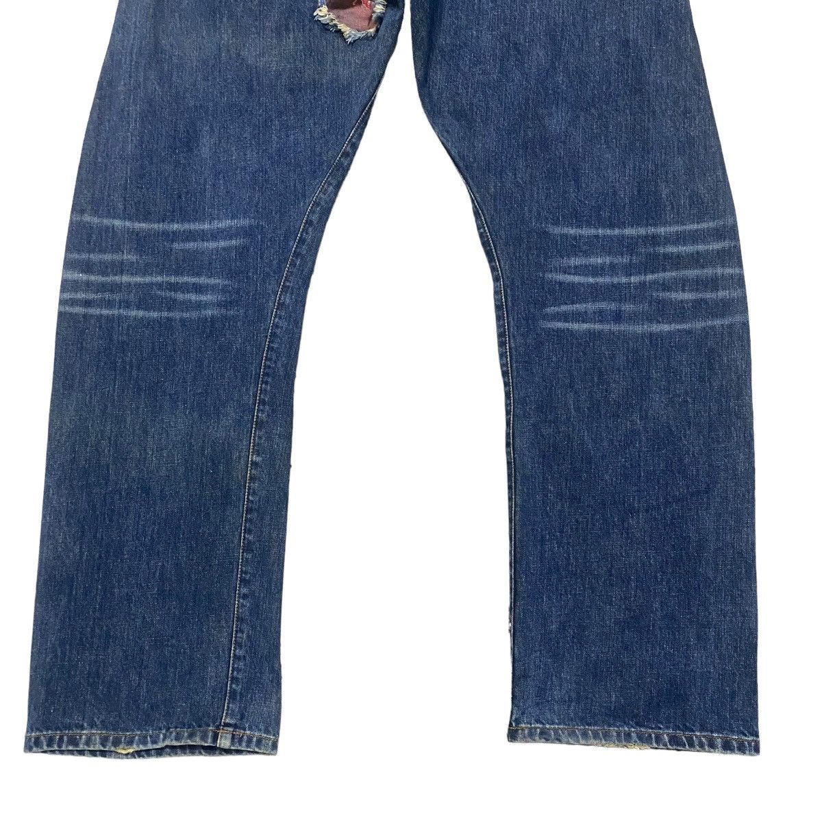 Fiberops FIBEROPS Denim Patchwork Jeans Size US 34 / EU 50 - 12 Thumbnail